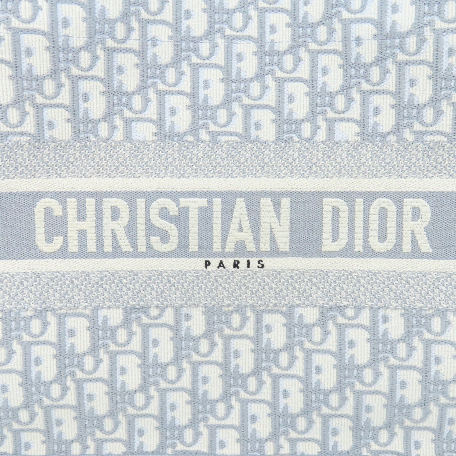 Dior 帆布Medium Book Tote Bag手挽袋灰色/米白色