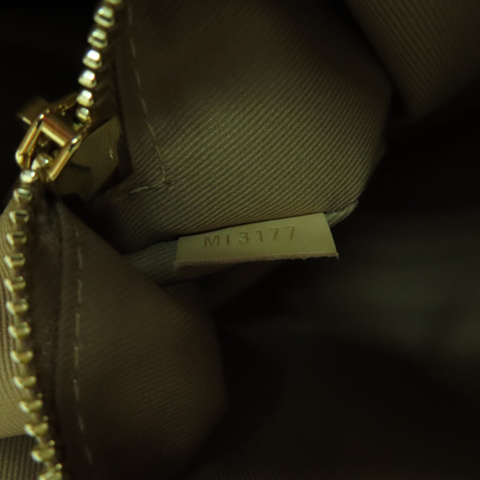 LOUIS VUITTON Monogram Gracefull MM金扣肩背袋啡色