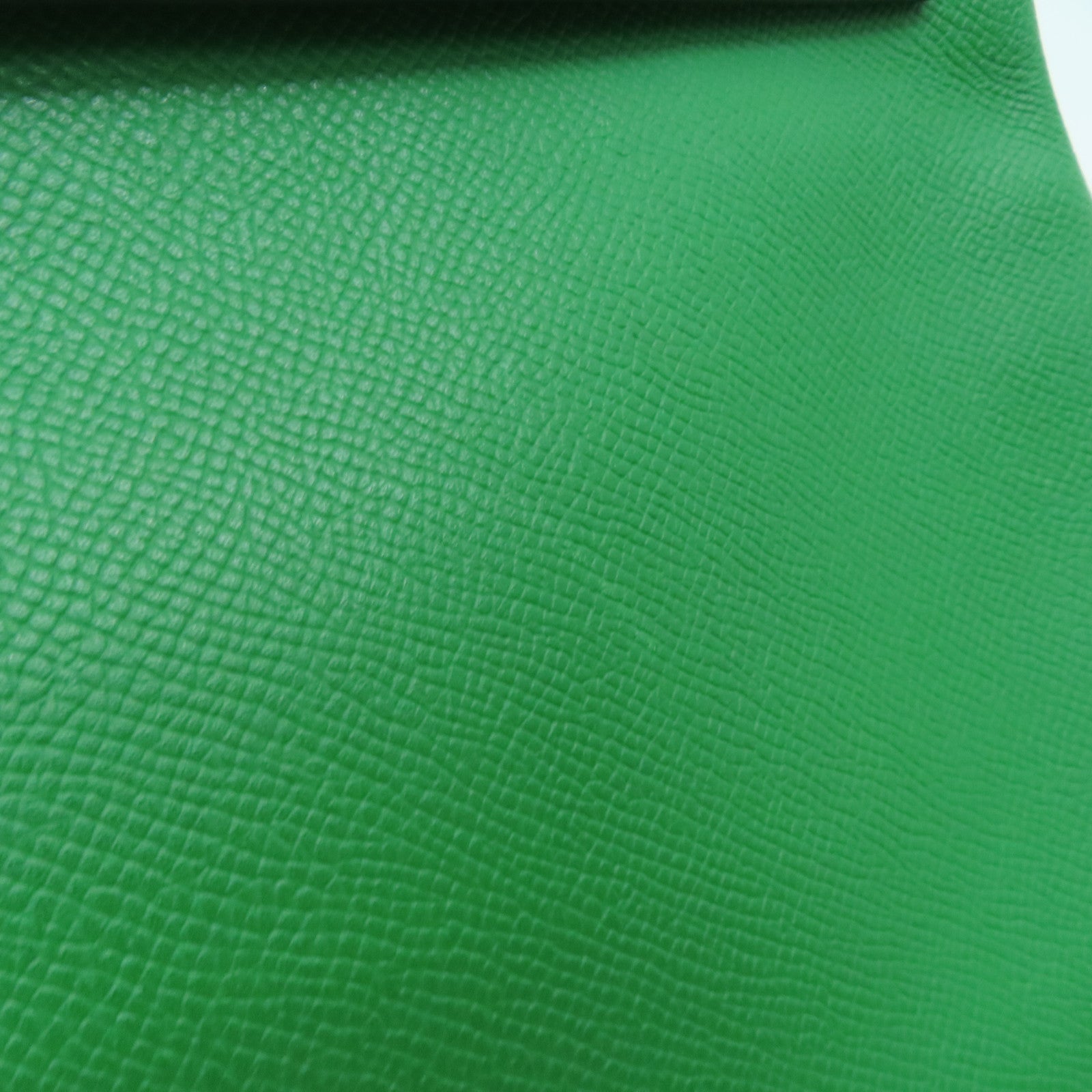 HERMES 【激减优惠】Epsom皮革Kelly 32银扣手挽肩背两用袋Bengale/绿色
