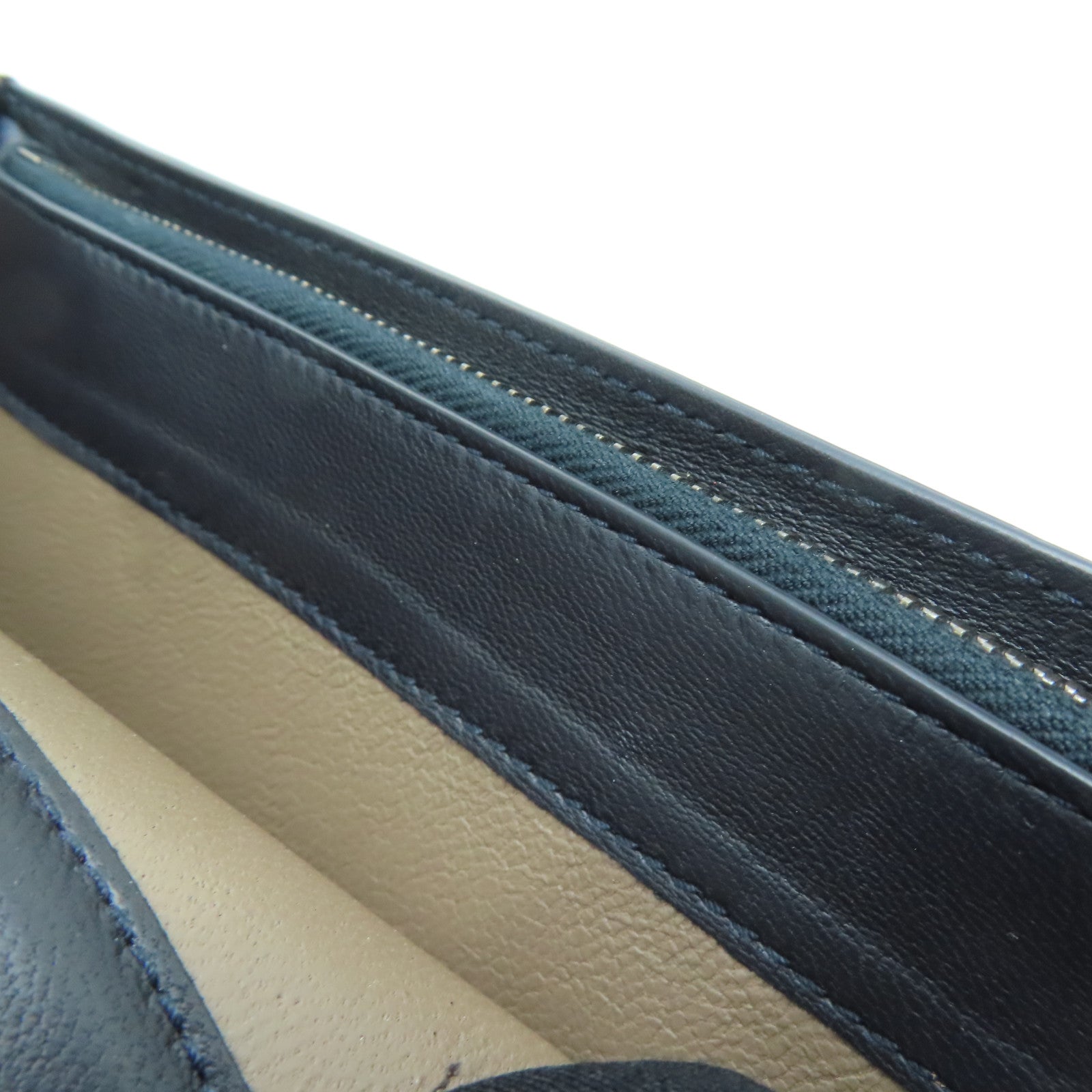 BOTTEGA VENETA 织纹皮革Long Wallet长钱包啡色