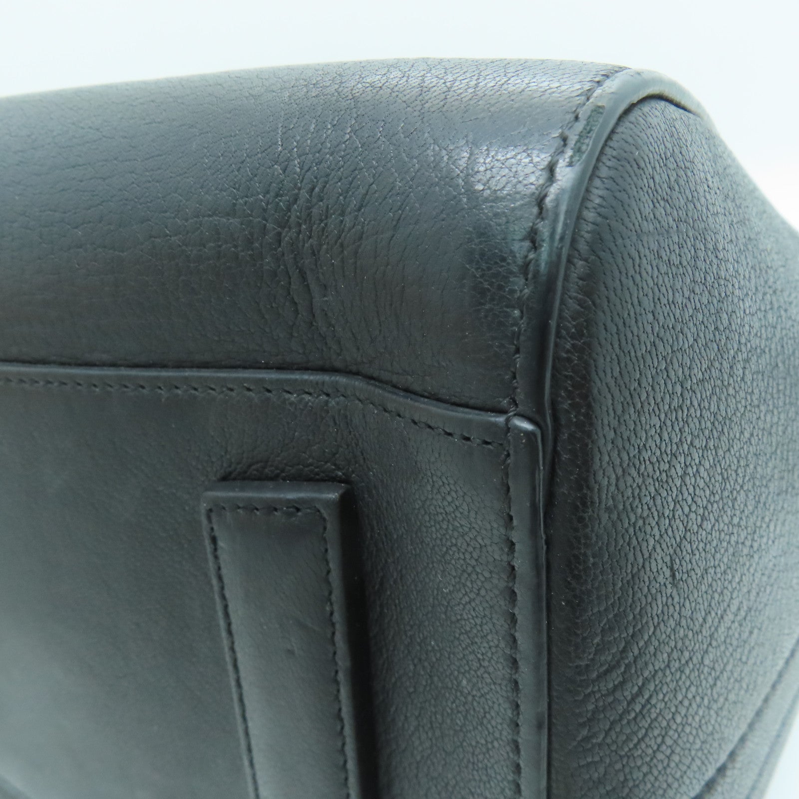 GIVENCHY 牛皮皮革Antigona Bag银扣手挽肩背两用袋黑色