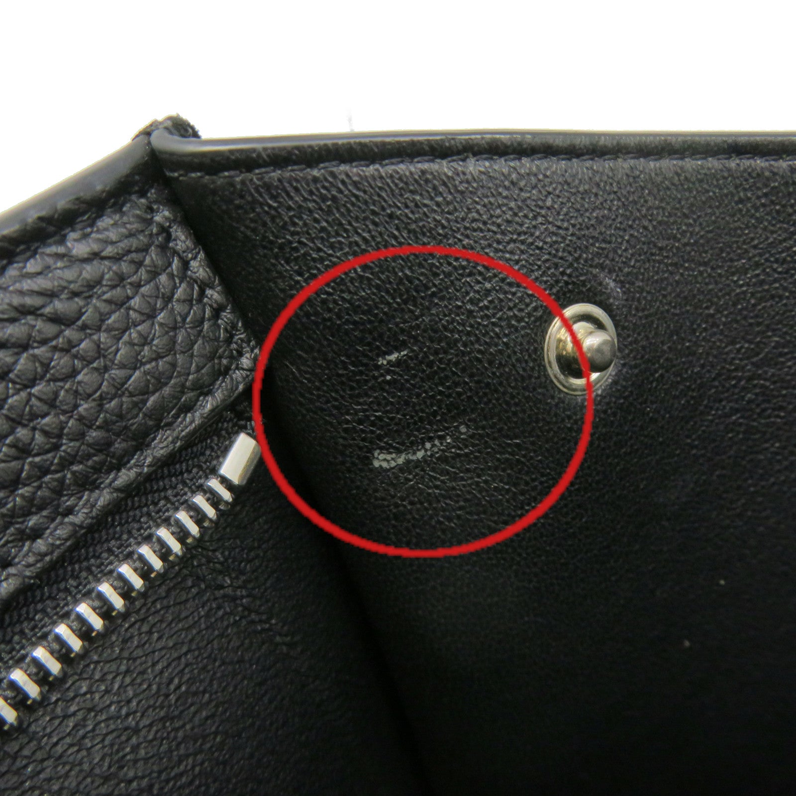 CELINE 牛皮皮革金扣Trapeze Small 2Way Hand Bag手挽肩背两用袋黑色