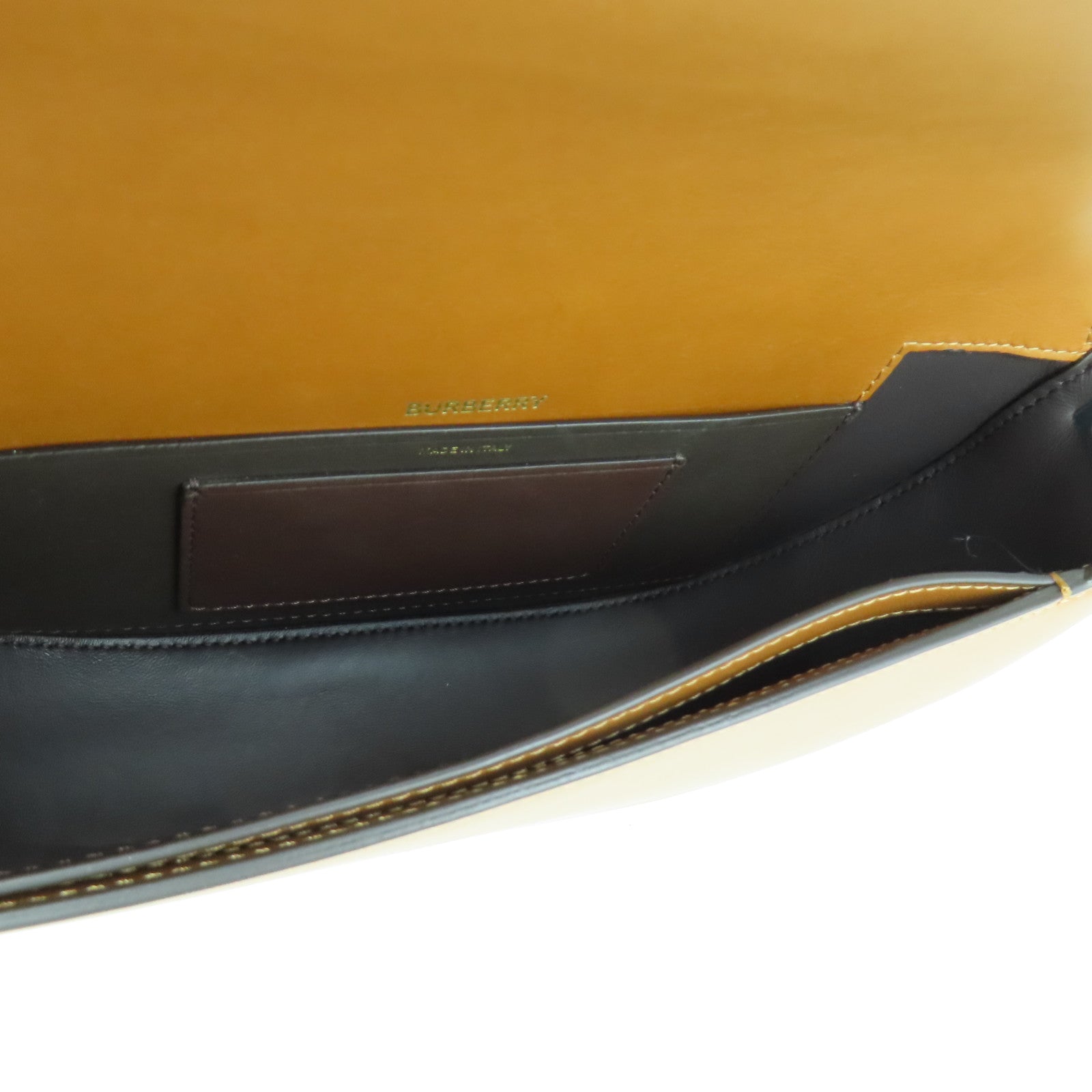 BURBERRY 牛皮皮革Olympia Small Bag金扣肩背袋啡色