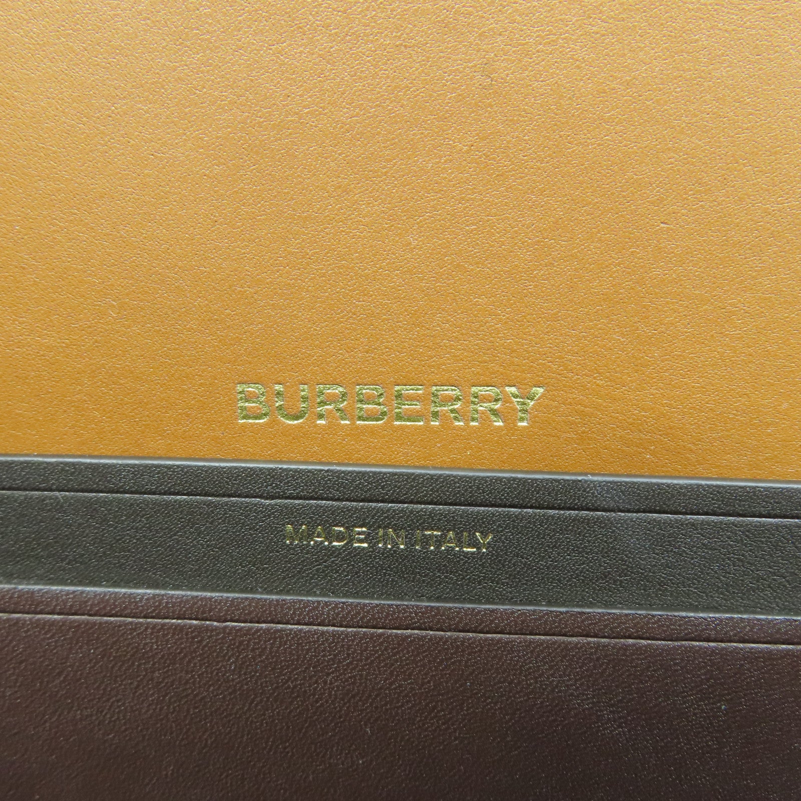 BURBERRY 牛皮皮革Olympia Small Bag金扣肩背袋啡色