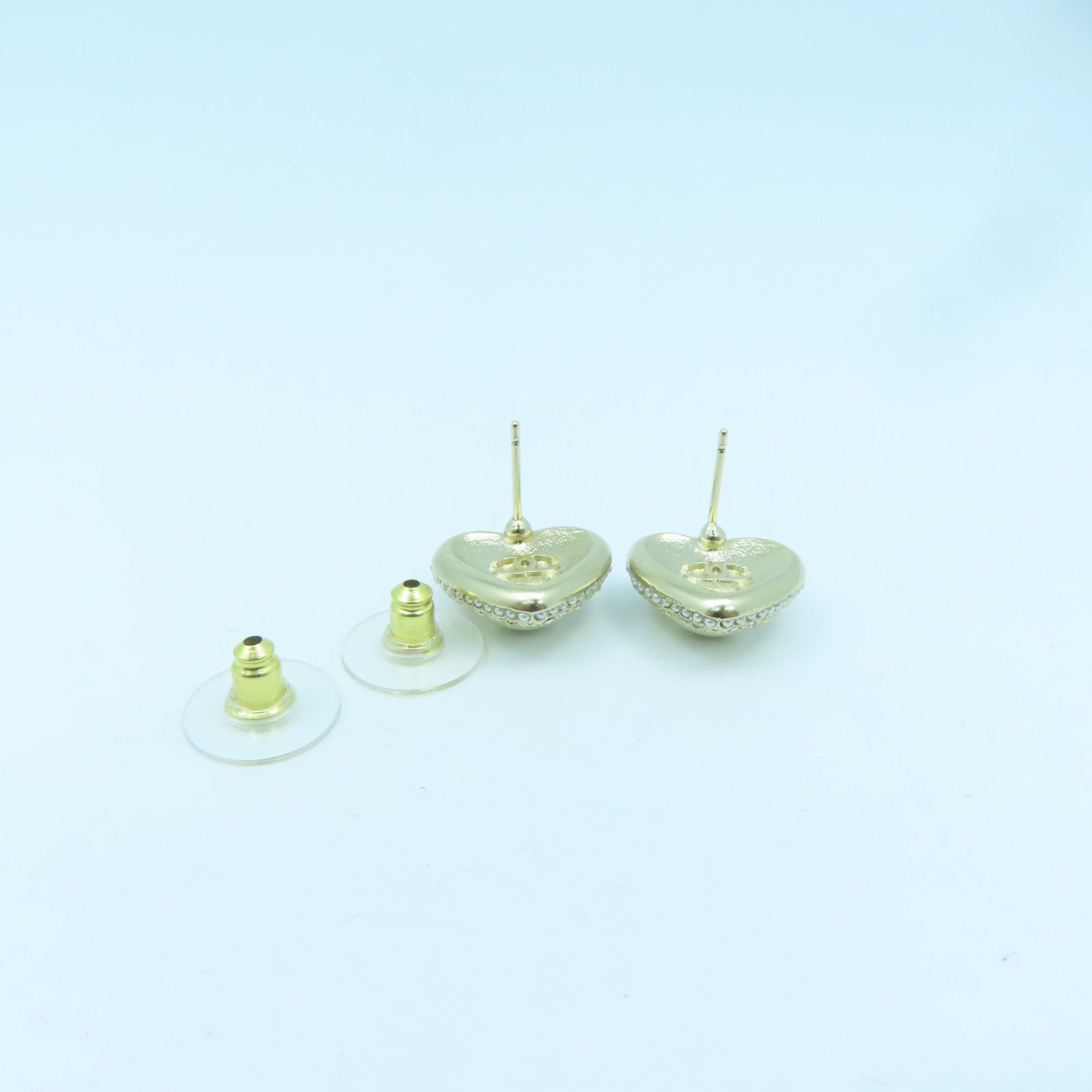 CHANEL metal Earring earrings gold / silver