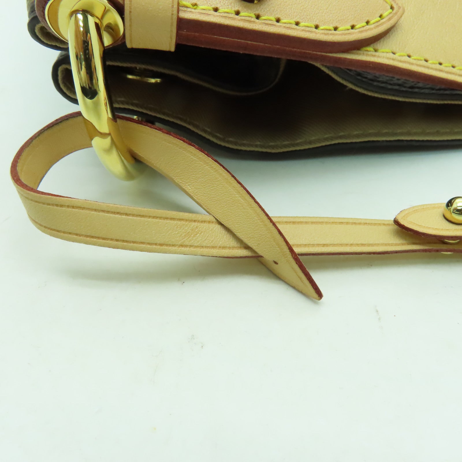 LOUIS VUITTON Monogram Gracefull MM金扣肩背袋啡色