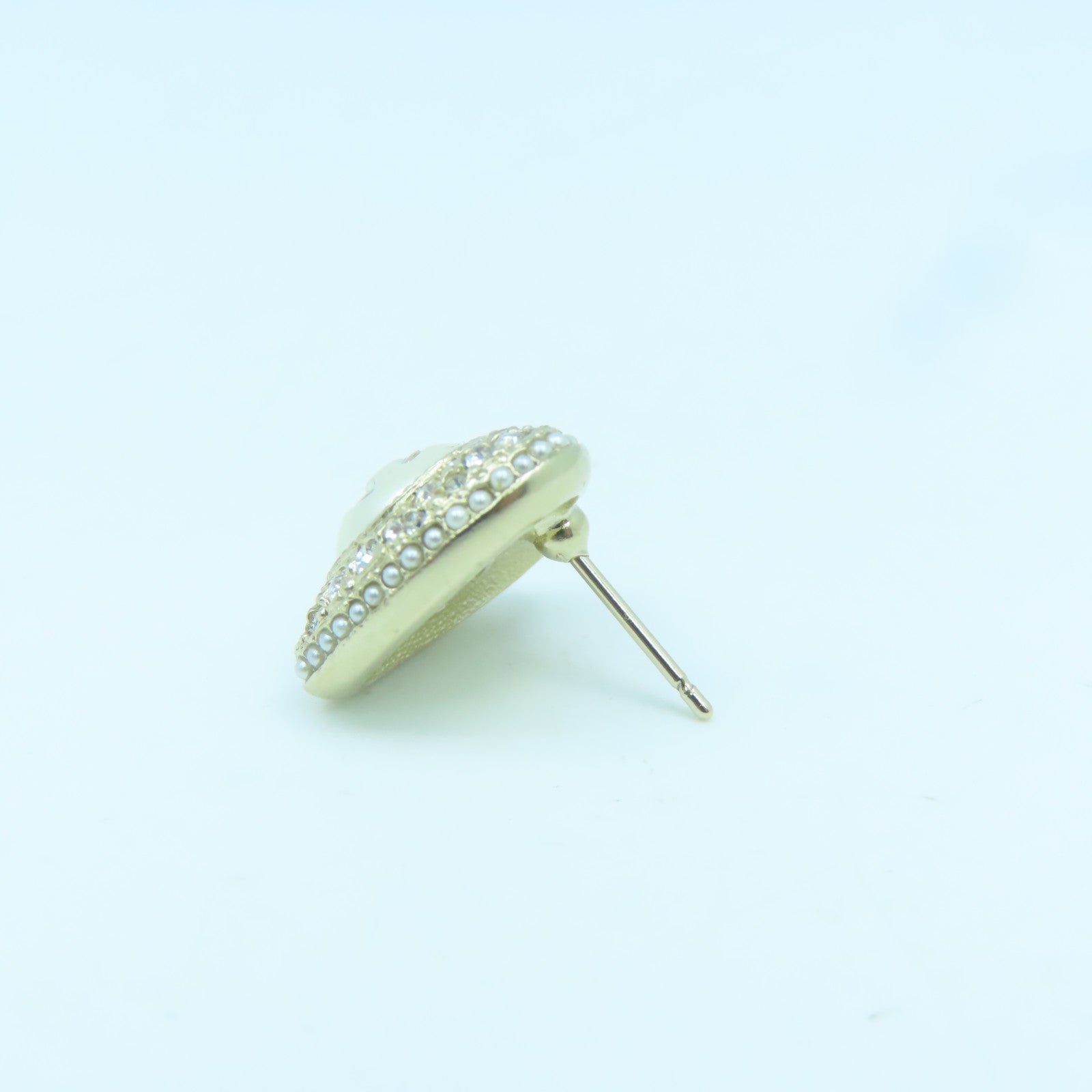 CHANEL metal Earring earrings gold / silver