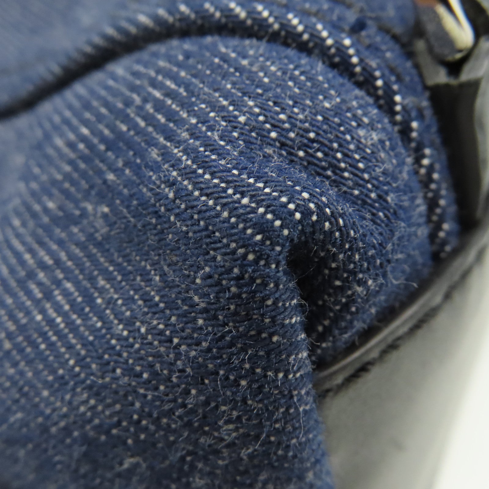 TOD’S 牛仔布/牛皮皮革2Way Backpack背包寶藍色/黑色