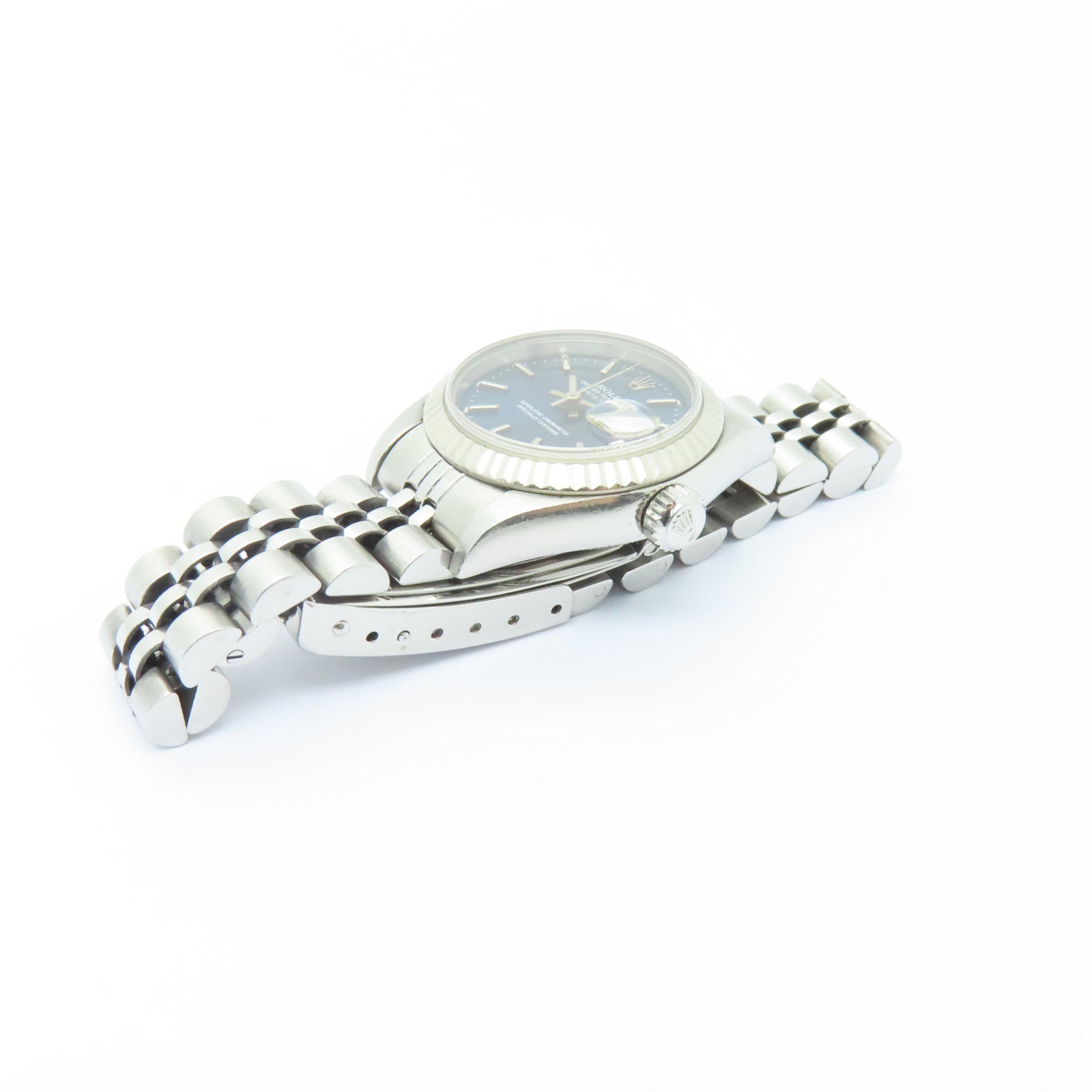 ROLEX Datejust不鏽鋼手錶自動機芯藍色