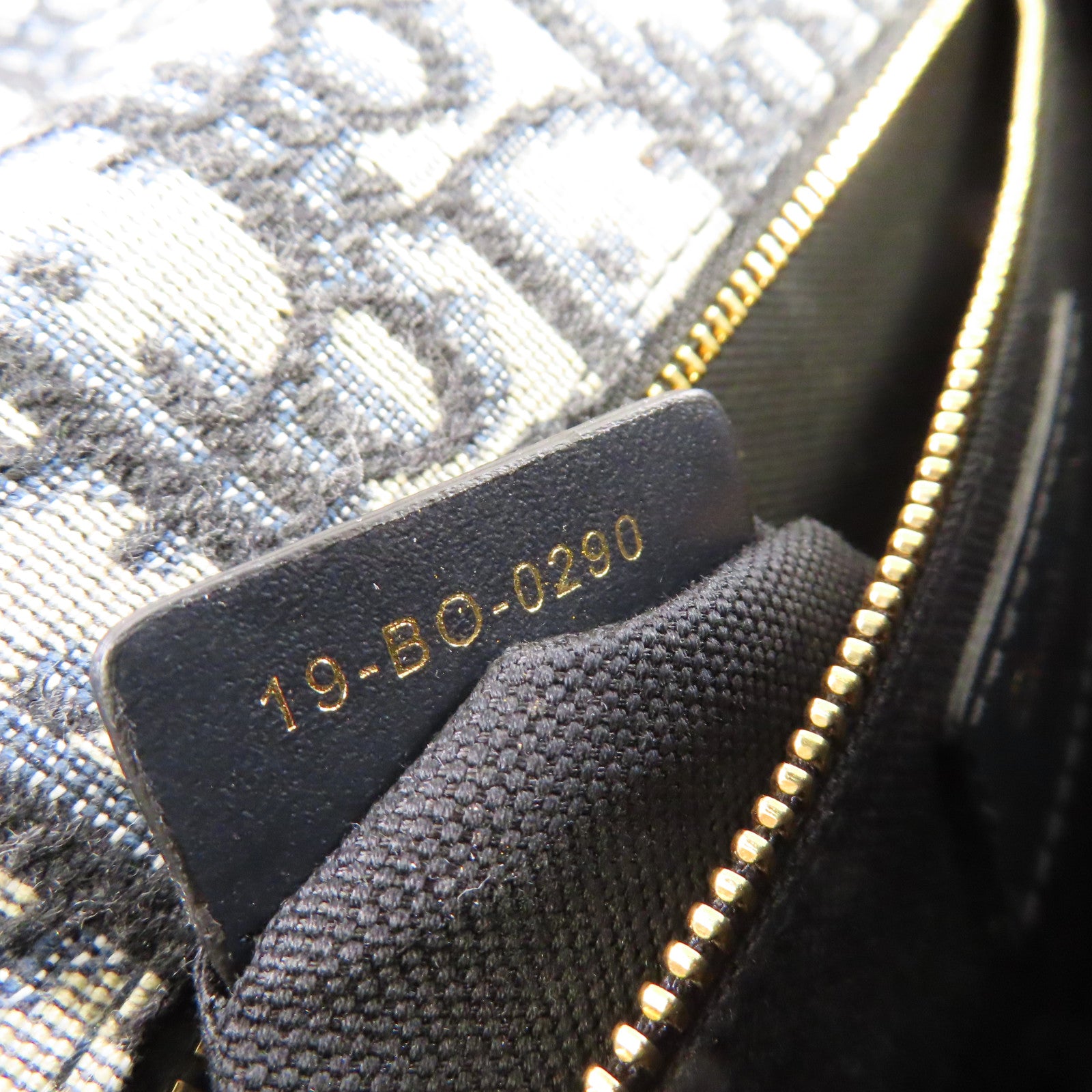 Dior Oblique帆布30 Montaigne Shoulder Bag金扣肩背袋啡色/寶藍色