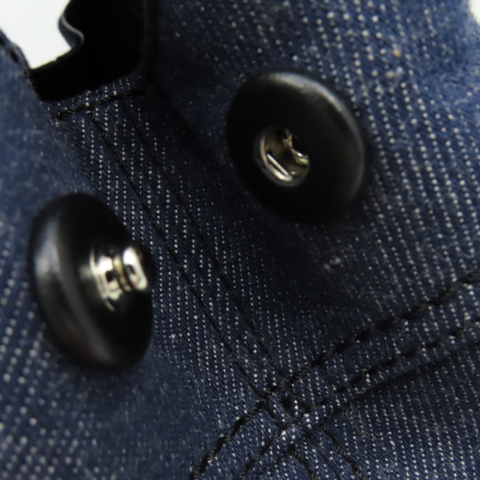 TOD’S 牛仔布/牛皮皮革2Way Backpack背包寶藍色/黑色