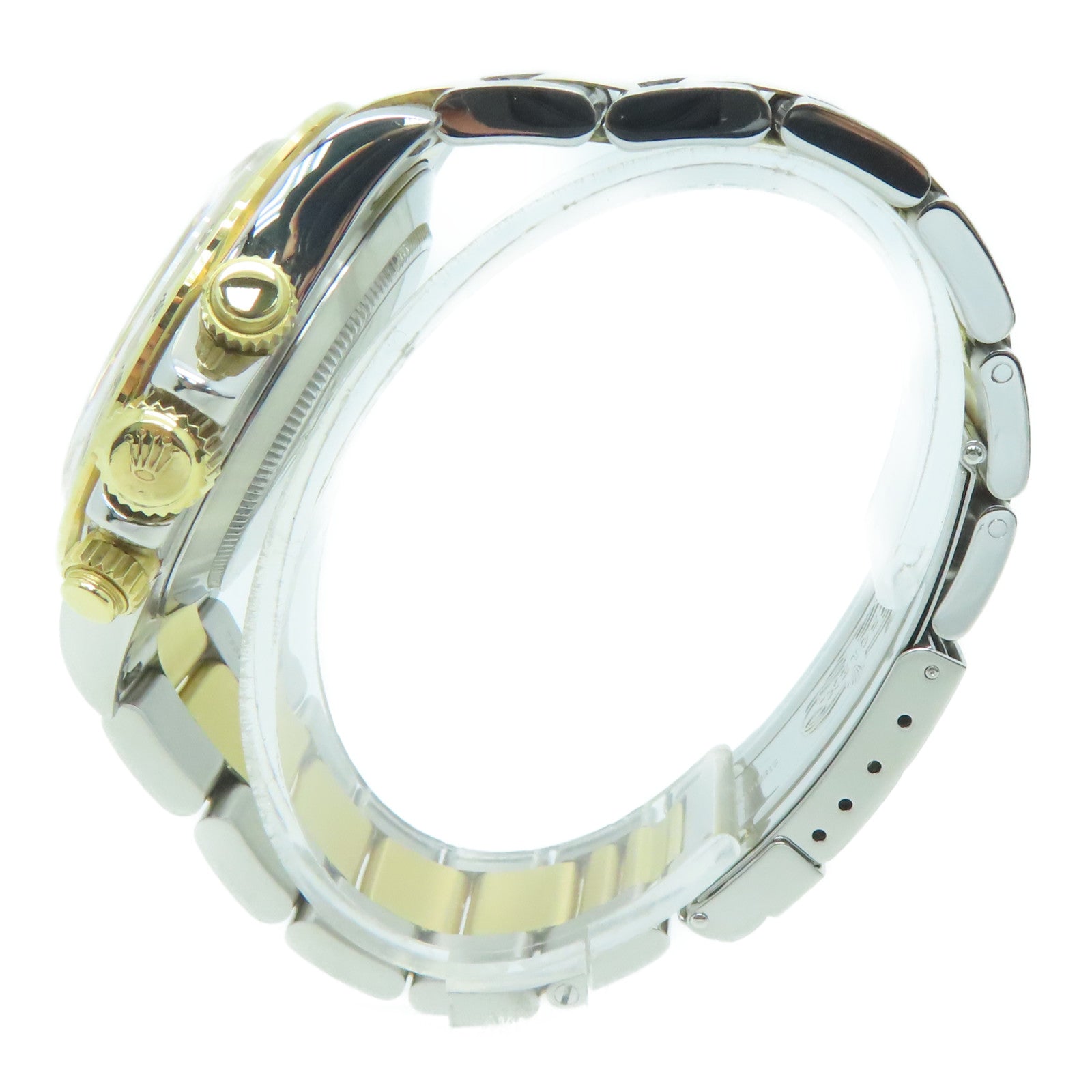 ROLEX 【激減優惠】Daytona K18黃金/不鏽鋼手錶自動機芯金色