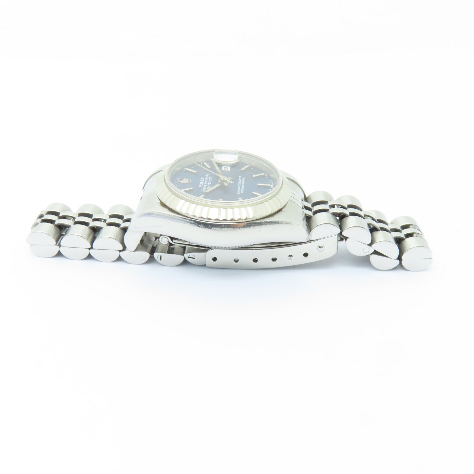 ROLEX Datejust不鏽鋼手錶自動機芯藍色