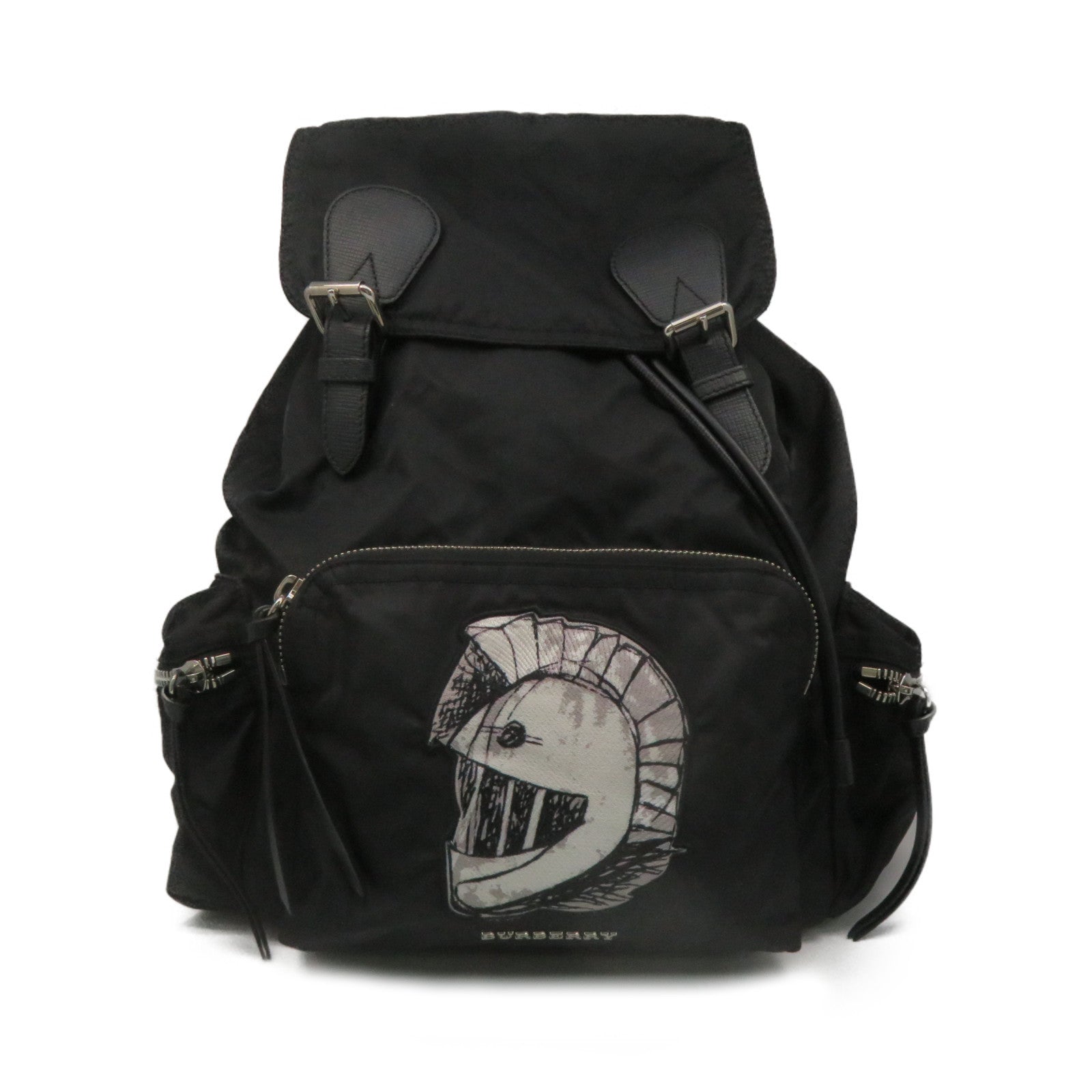 BURBERRY nylon Backpack backpack black