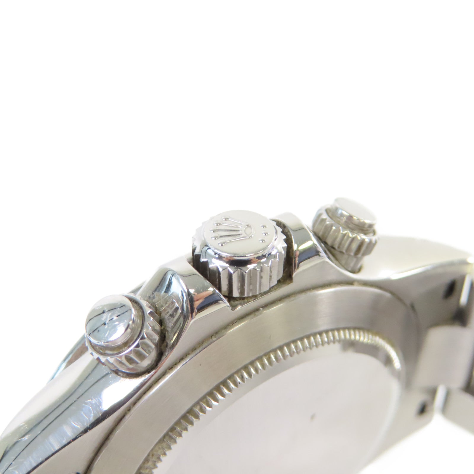 ROLEX Daytona Watch不鏽鋼自動機芯手錶白色/銀色