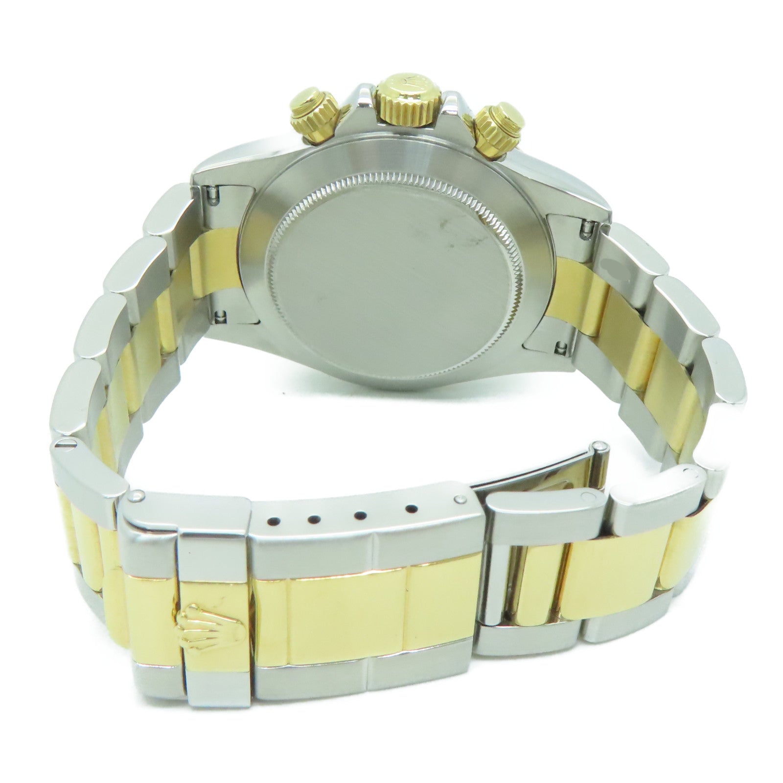 ROLEX 【激減優惠】Daytona K18黃金/不鏽鋼手錶自動機芯金色