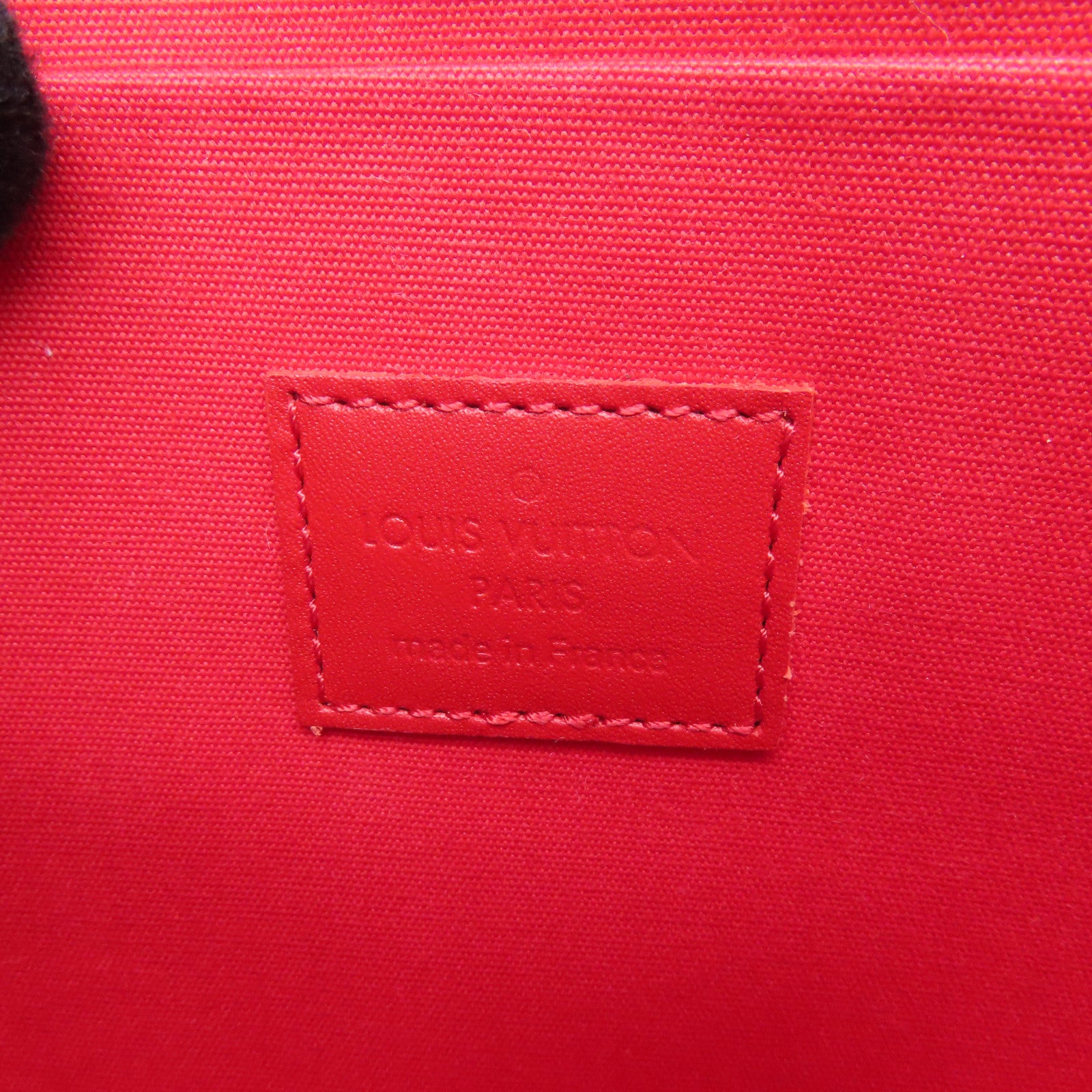 LOUIS VUITTON 【激減優惠】Vernis Pochette Felicie金扣肩背袋紅色