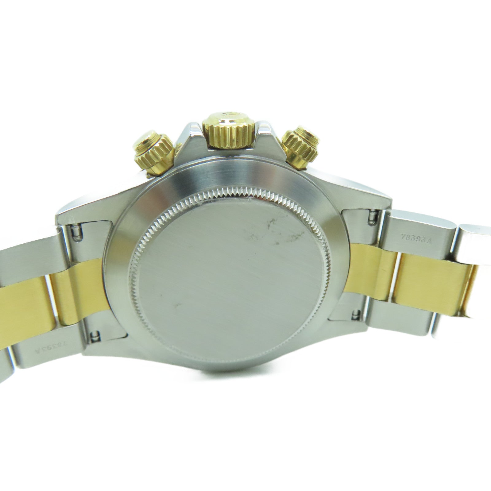 ROLEX 【激減優惠】Daytona K18黃金/不鏽鋼手錶自動機芯金色