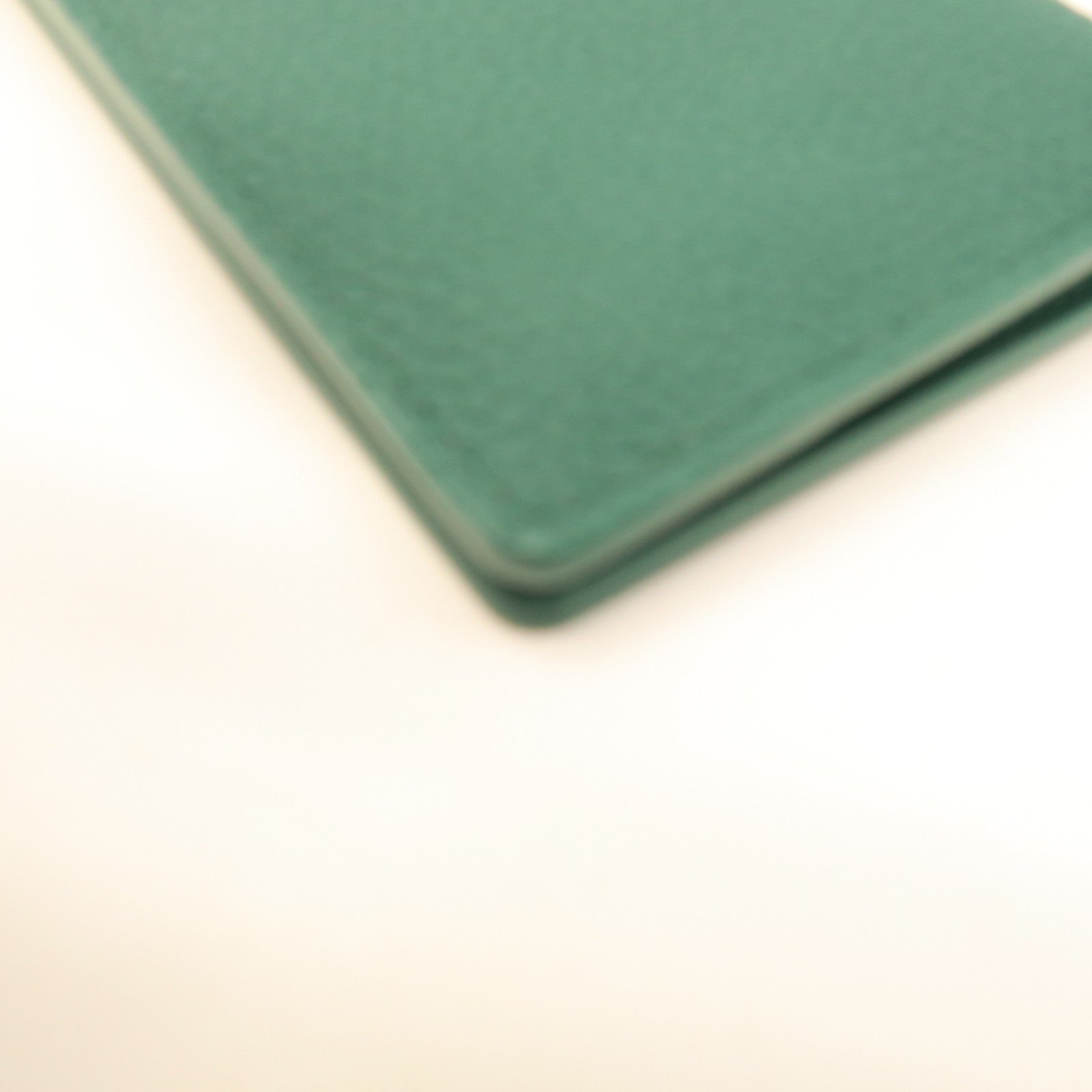 LOUIS VUITTON Cowhide Leather Aerogram Pocket Organizer Card Holder Green