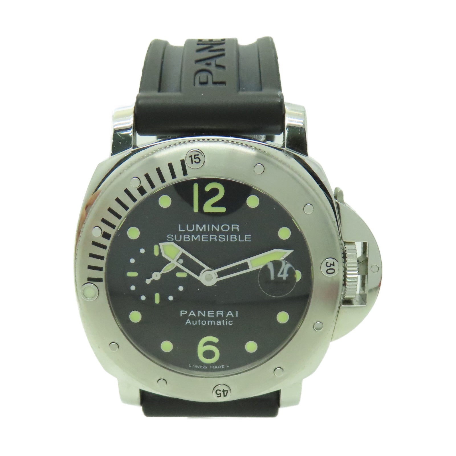 PANERAI Luminor不鏽鋼自動機芯手錶黑色