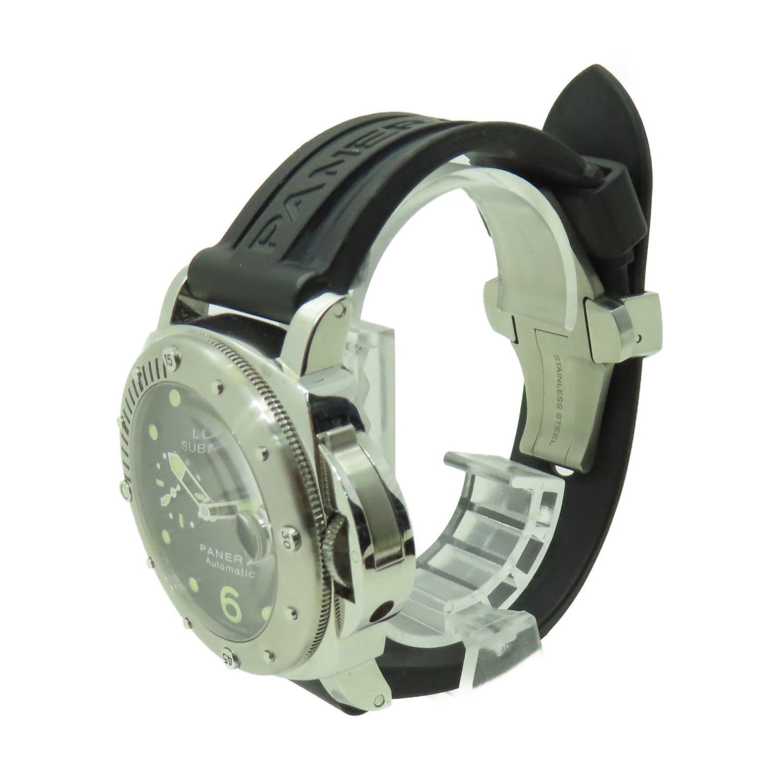 PANERAI Luminor不鏽鋼自動機芯手錶黑色