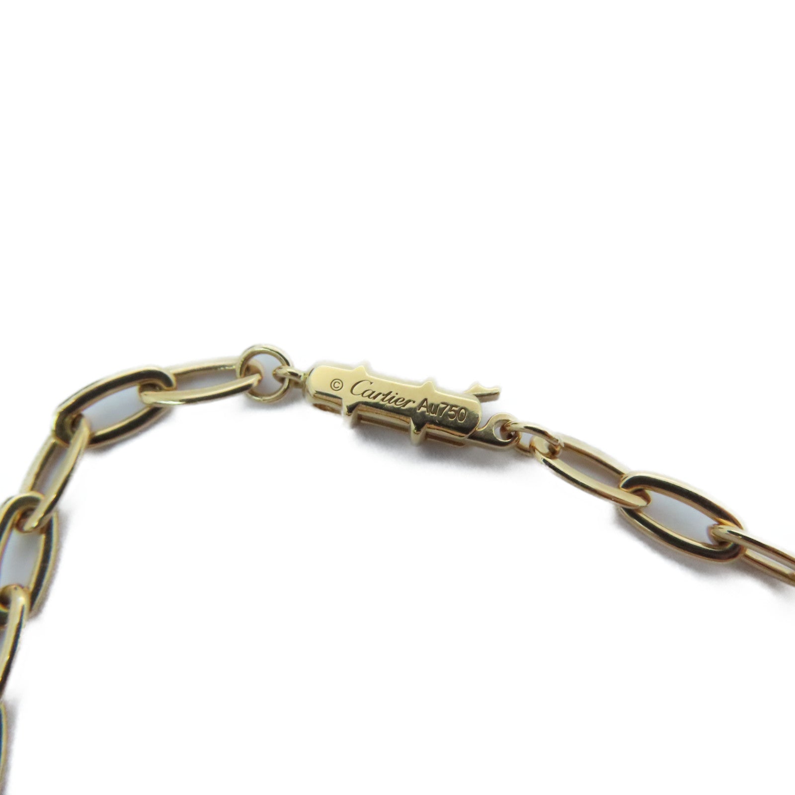 CARTIER 18K玫瑰金Just Un Clou Cartier Necklace钻石颈錬