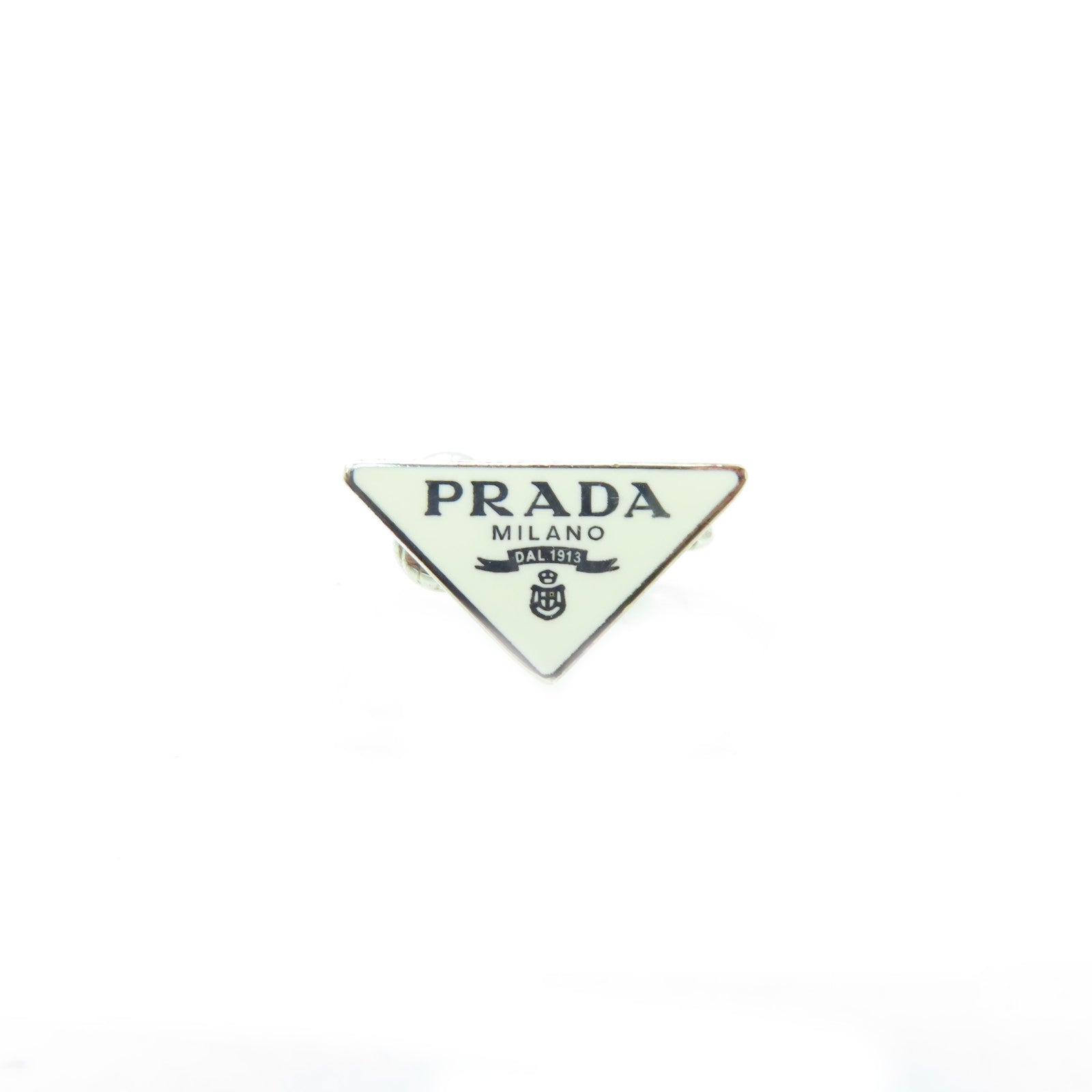 PRADA 金屬Earring耳環銀色