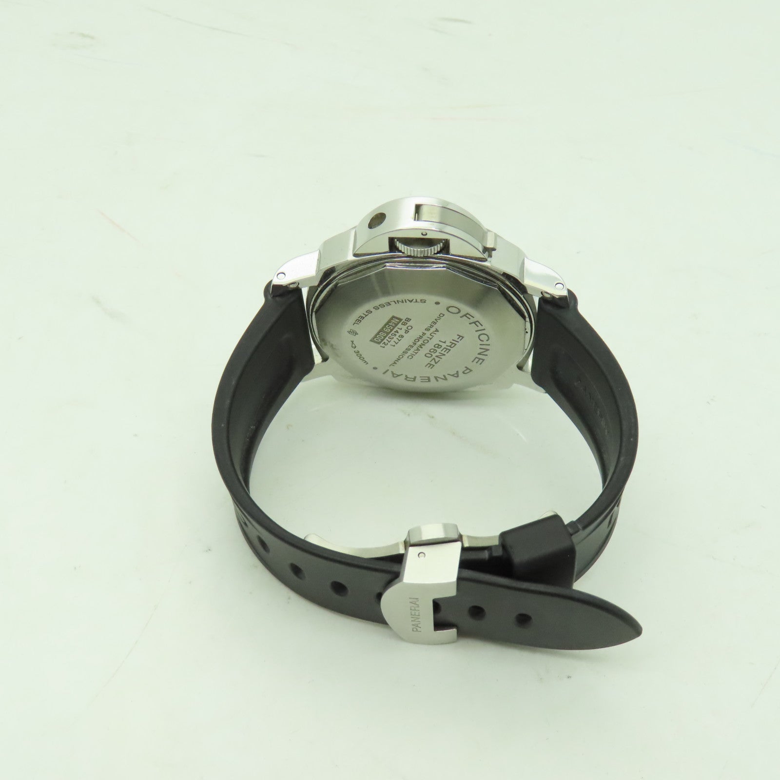 PANERAI Luminor不鏽鋼自動機芯手錶黑色