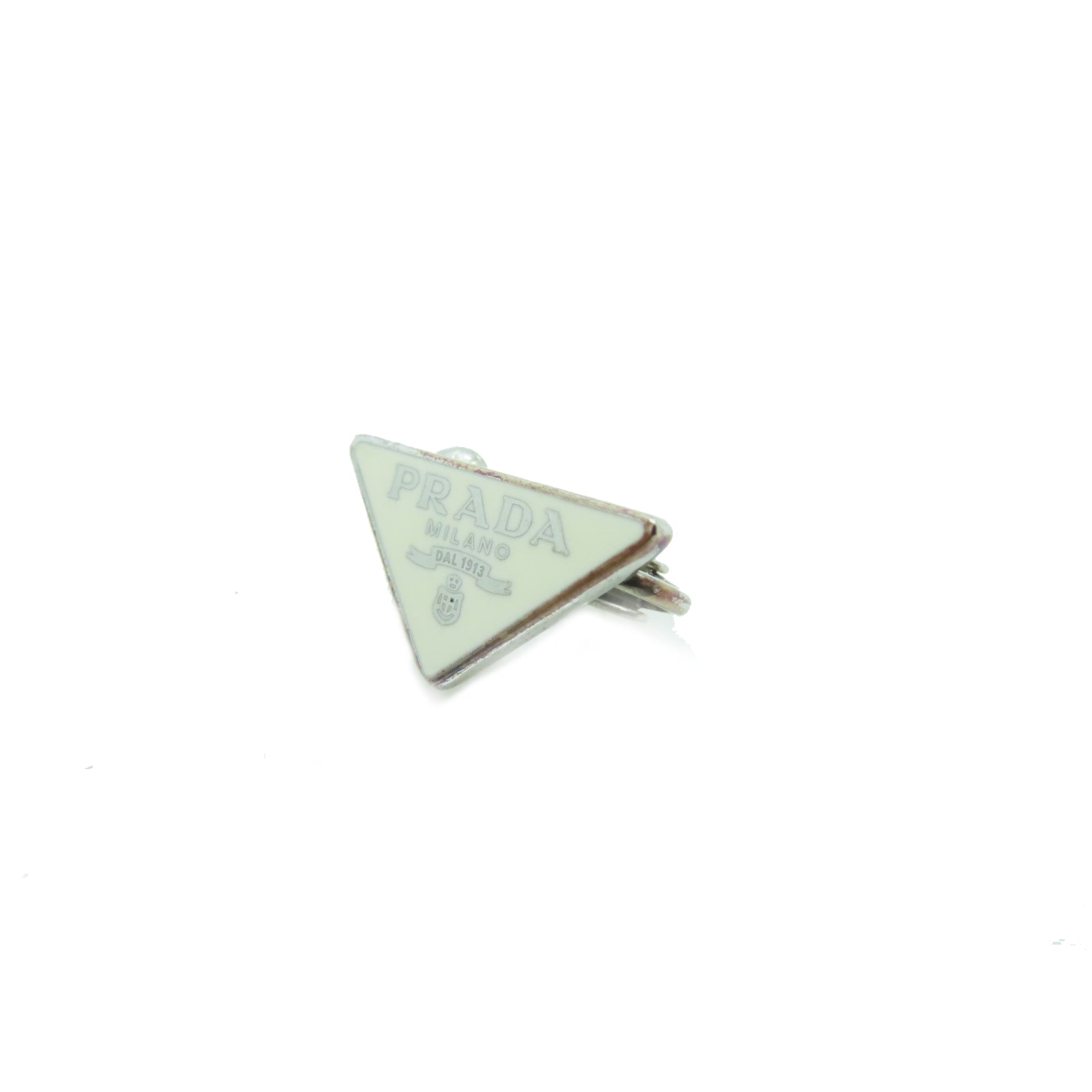 PRADA 金屬Earring耳環銀色