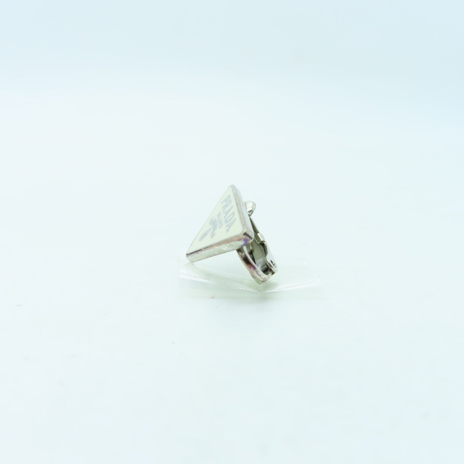 PRADA 金屬Earring耳環銀色