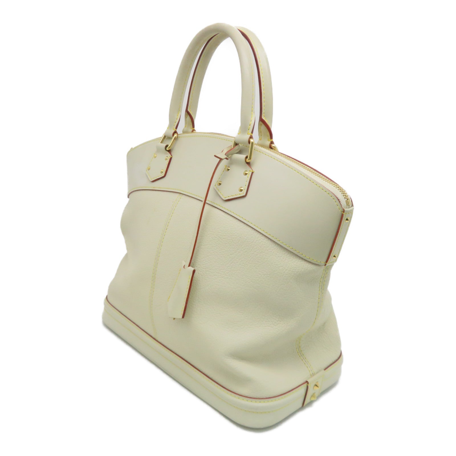 LOUIS VUITTON 【激減優惠】Suhali皮革Lockit手挽袋白色/Ivory