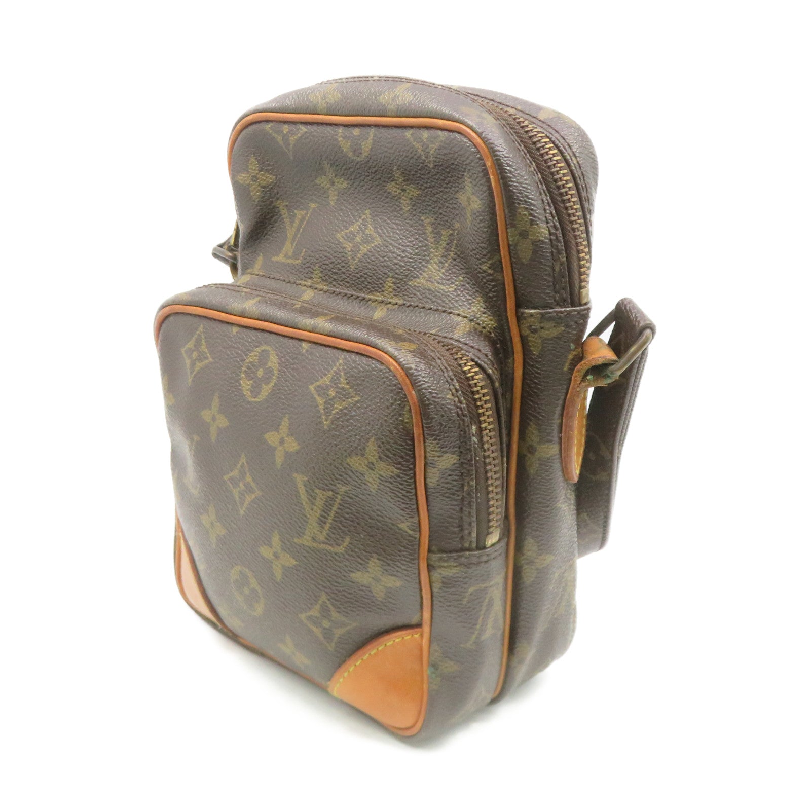 LOUIS VUITTON Monogram Amazon Shoulder Bag肩背袋啡色