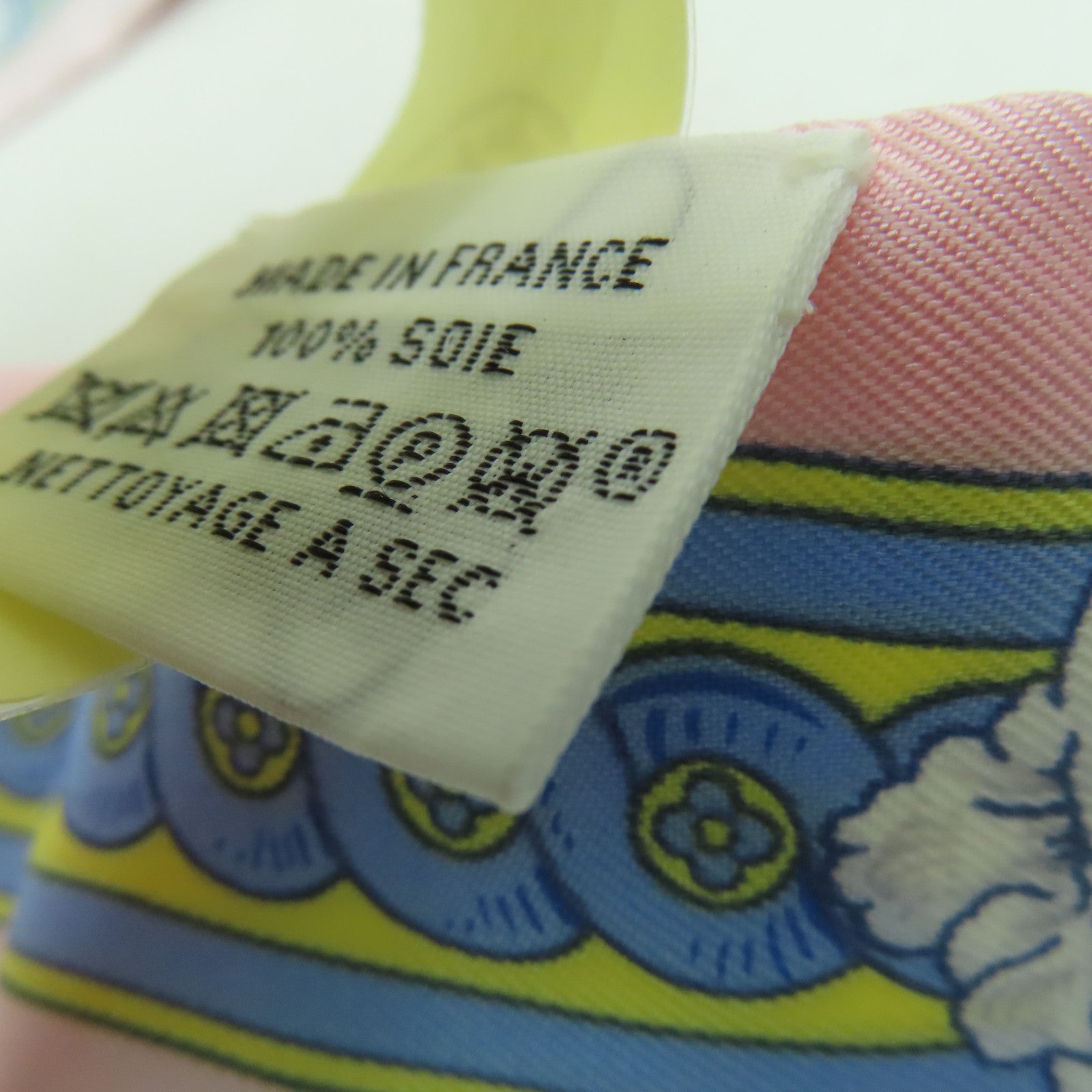 HERMES 【激減優惠】絲質Twilly絲巾粉紅色