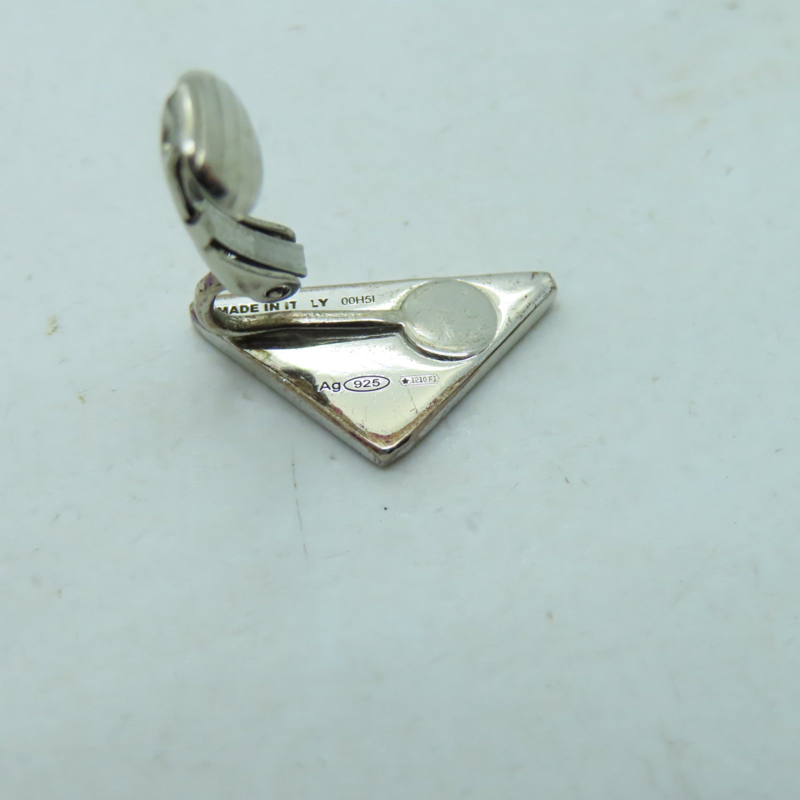 PRADA 金屬Earring耳環銀色