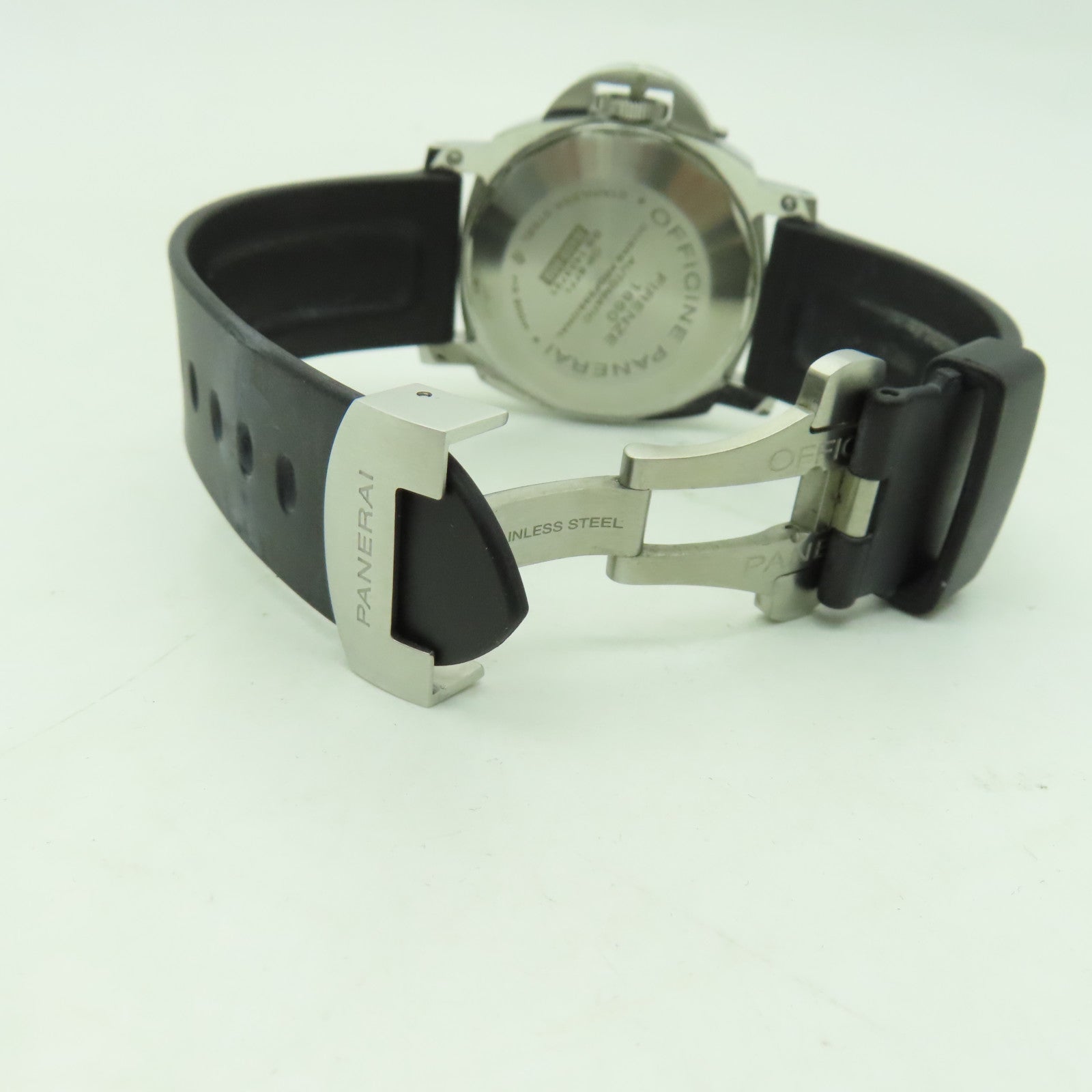 PANERAI Luminor不鏽鋼自動機芯手錶黑色