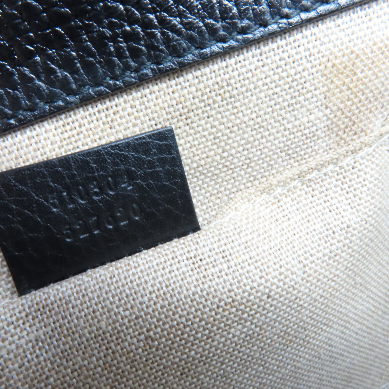 GUCCI 牛皮皮革Chain Shoulder Bag金扣鏈帶肩背袋黑色