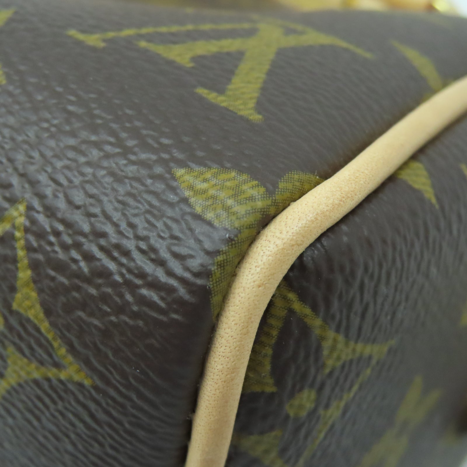 LOUIS VUITTON Monogram Speedy Bandouliere 20金扣手挽肩背兩用袋棕色