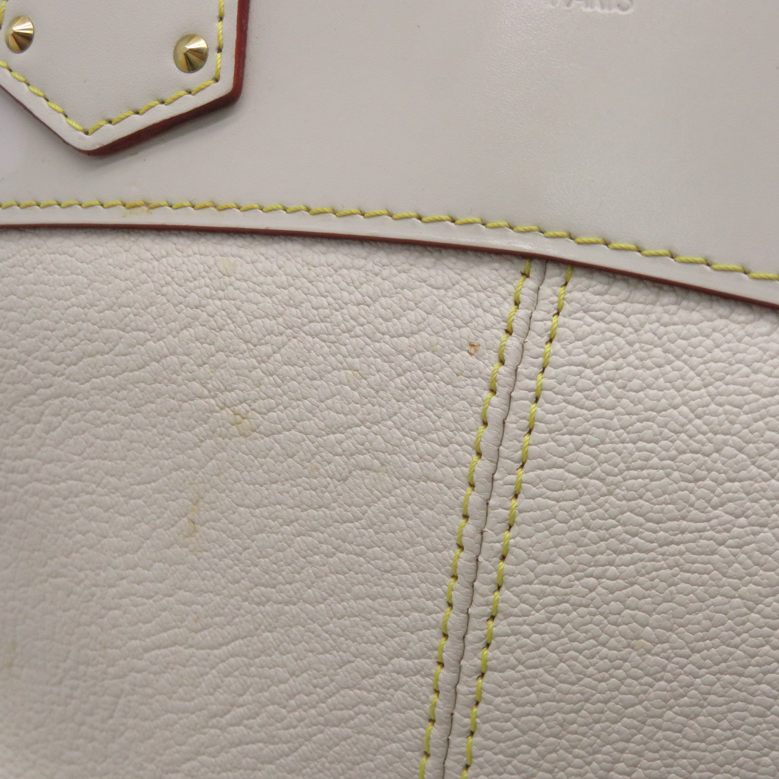 LOUIS VUITTON 【激減優惠】Suhali皮革Lockit手挽袋白色/Ivory