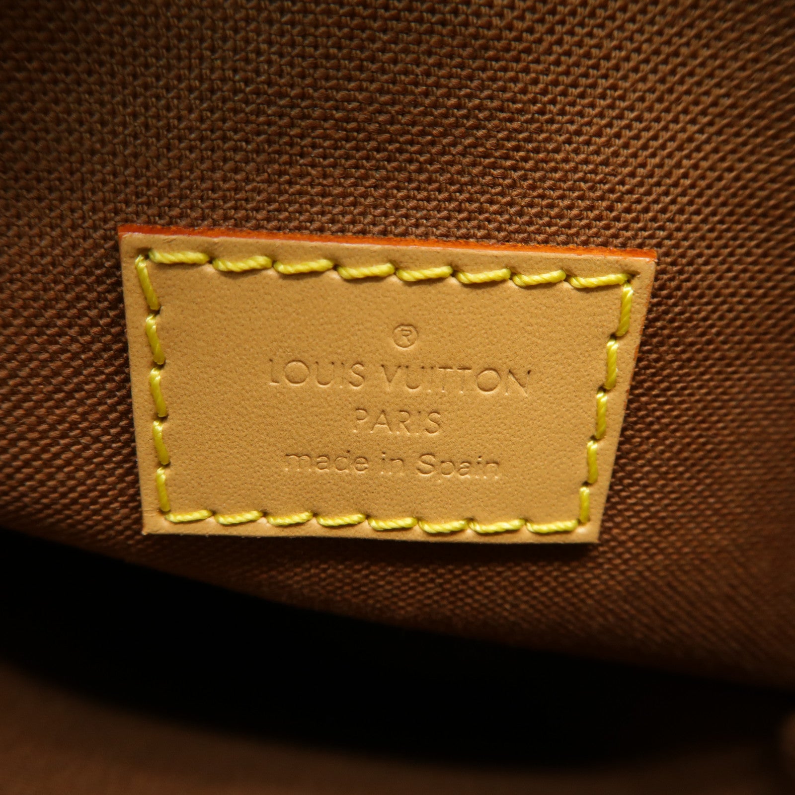 LOUIS VUITTON Monogram Fold Me金扣肩背袋棕色