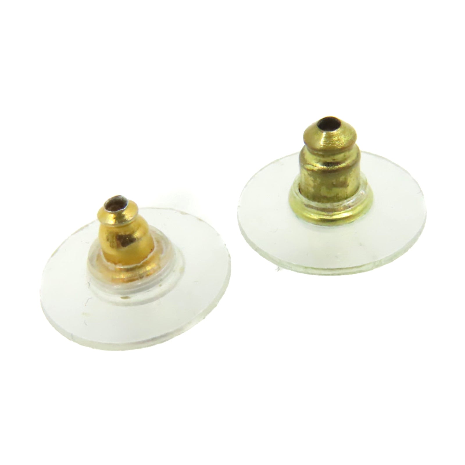 CHANEL 金屬/仿珍珠CC Earrings耳環金色/珍珠色