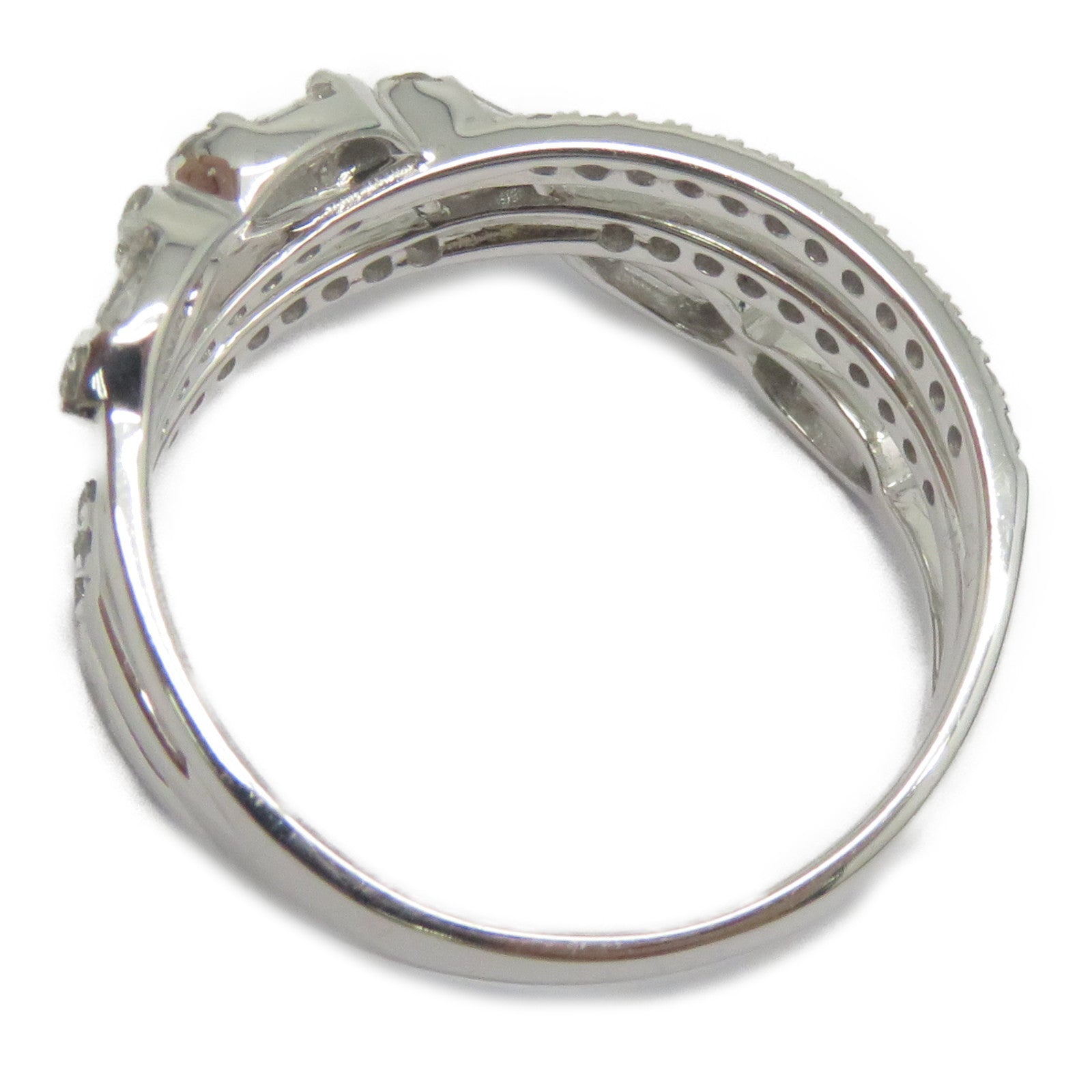 JEWELRY 18K白金Diamond Ring 0.51ct鑽石戒指US#6