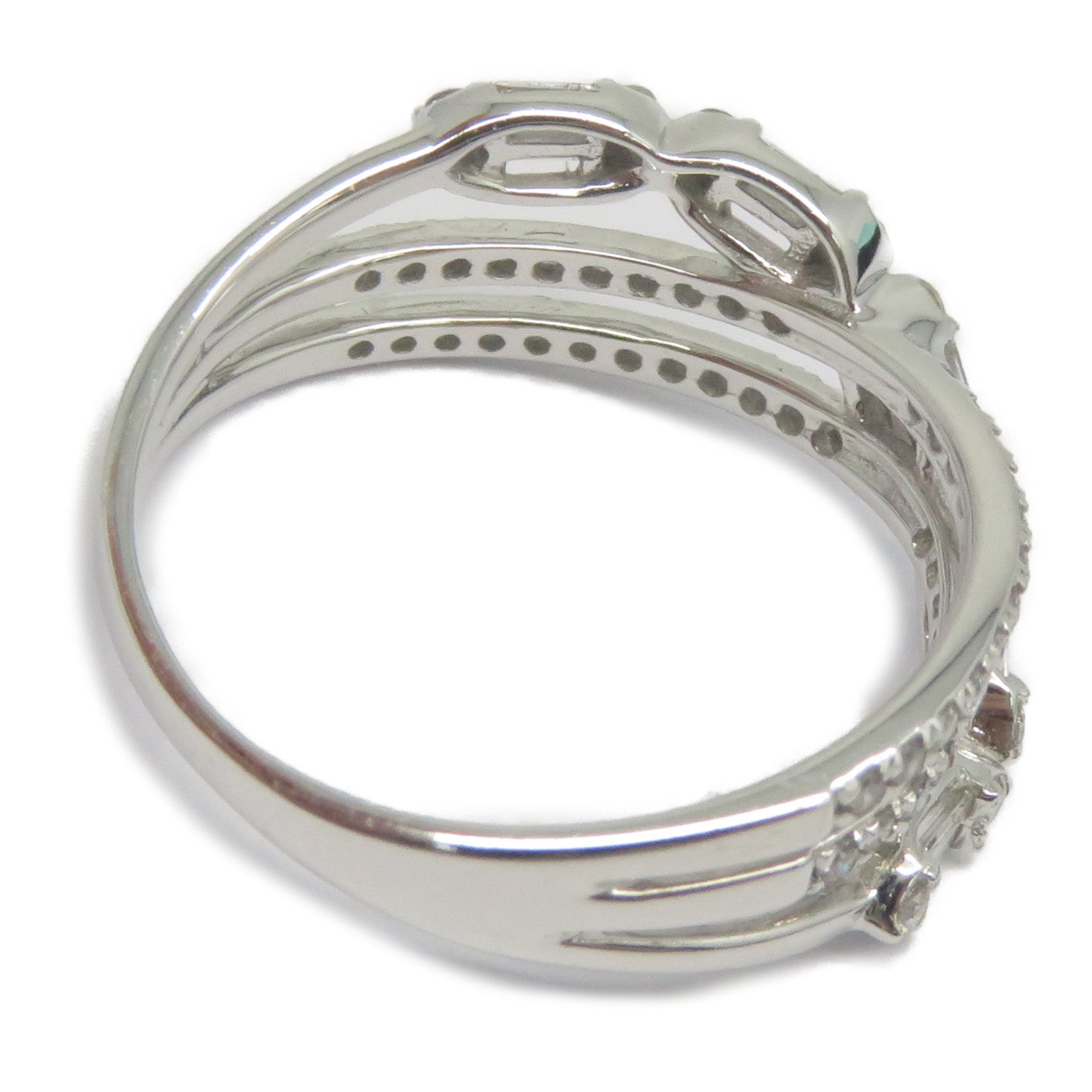 JEWELRY 18K白金Diamond Ring 0.51ct鑽石戒指US#6