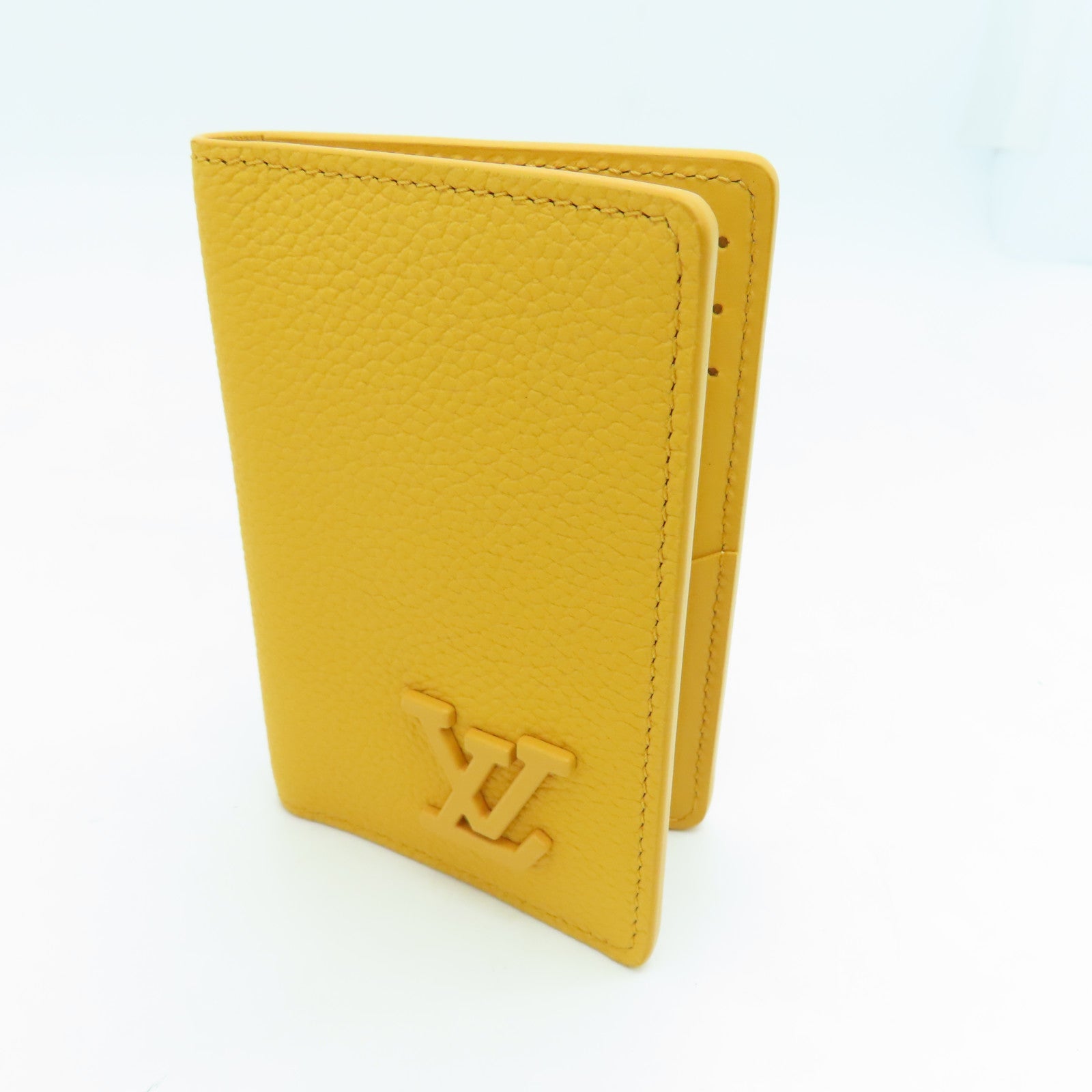 LOUIS VUITTON Aerogram Pocket Organizer Card case卡片套黄色
