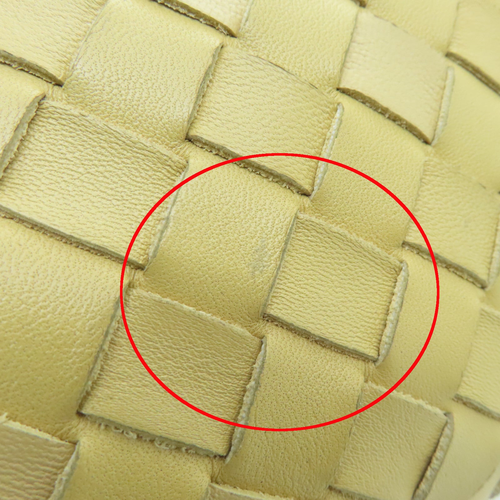 BOTTEGA VENETA Leather Small Loop Camera Bag Gold Buckle Beige