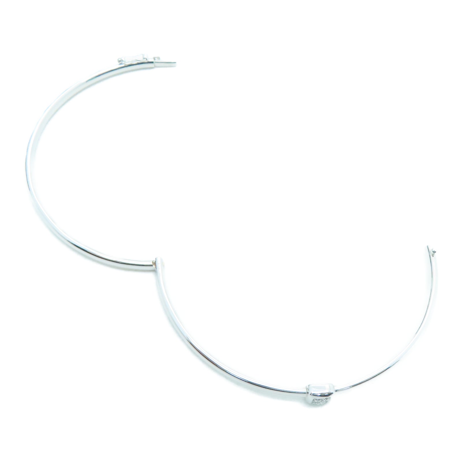 JEWELRY 18K白金Diamond Bangle鑽石手環