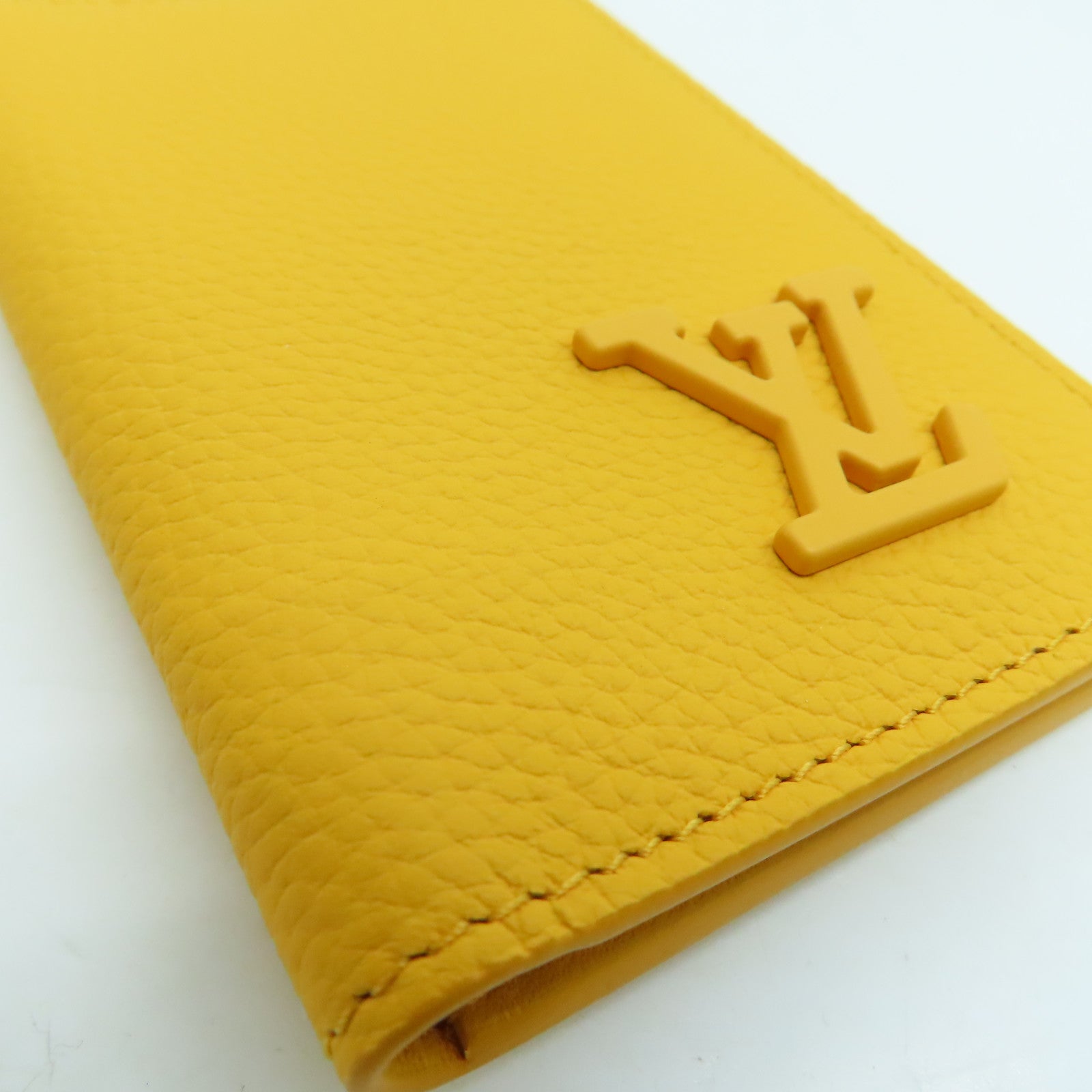 LOUIS VUITTON Aerogram Pocket Organizer Card case卡片套黄色