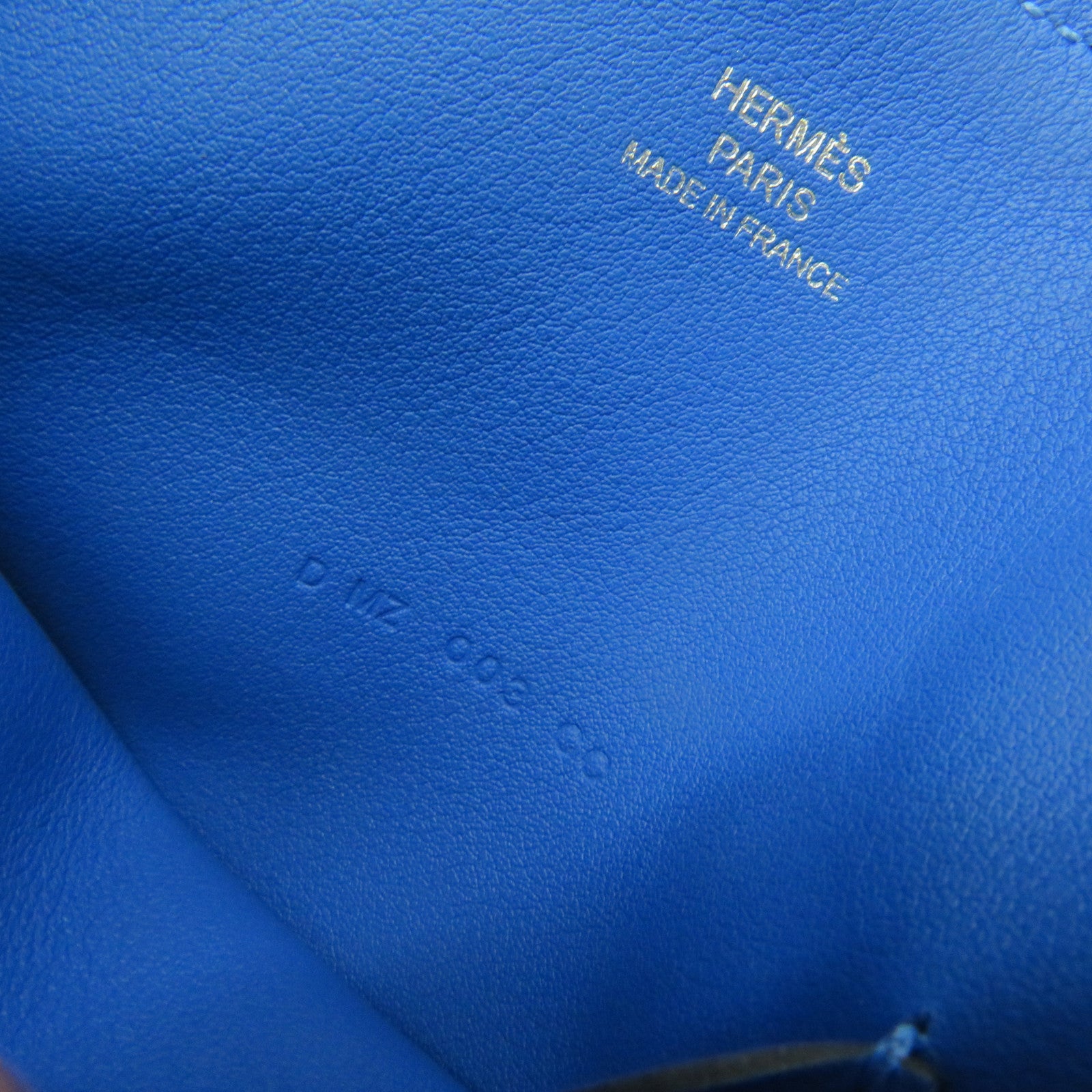 HERMES Evercolor皮革Pocket Pouch手拿包啡色/彩色