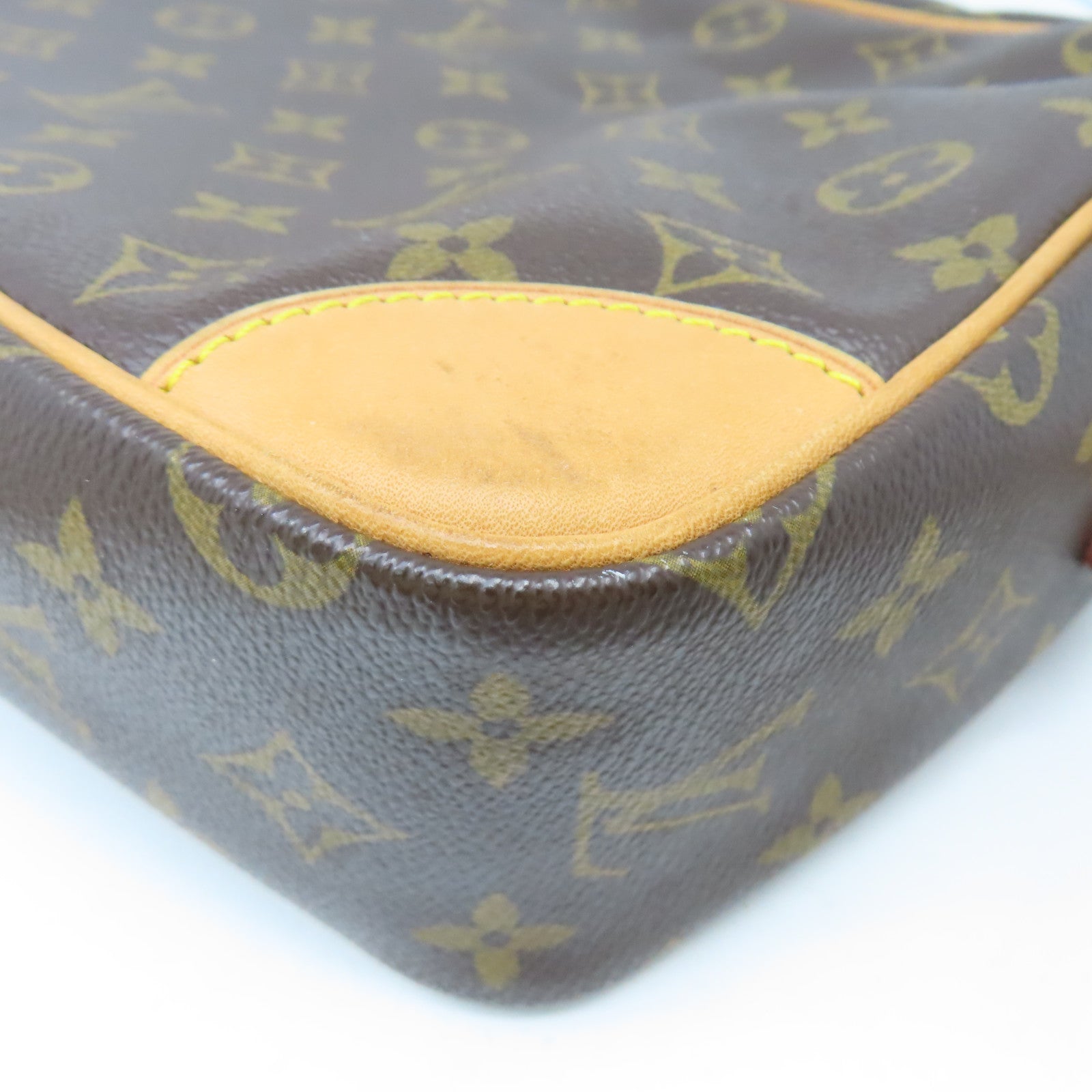 LOUIS VUITTON Monogram Trocadero 27金扣肩背袋啡色