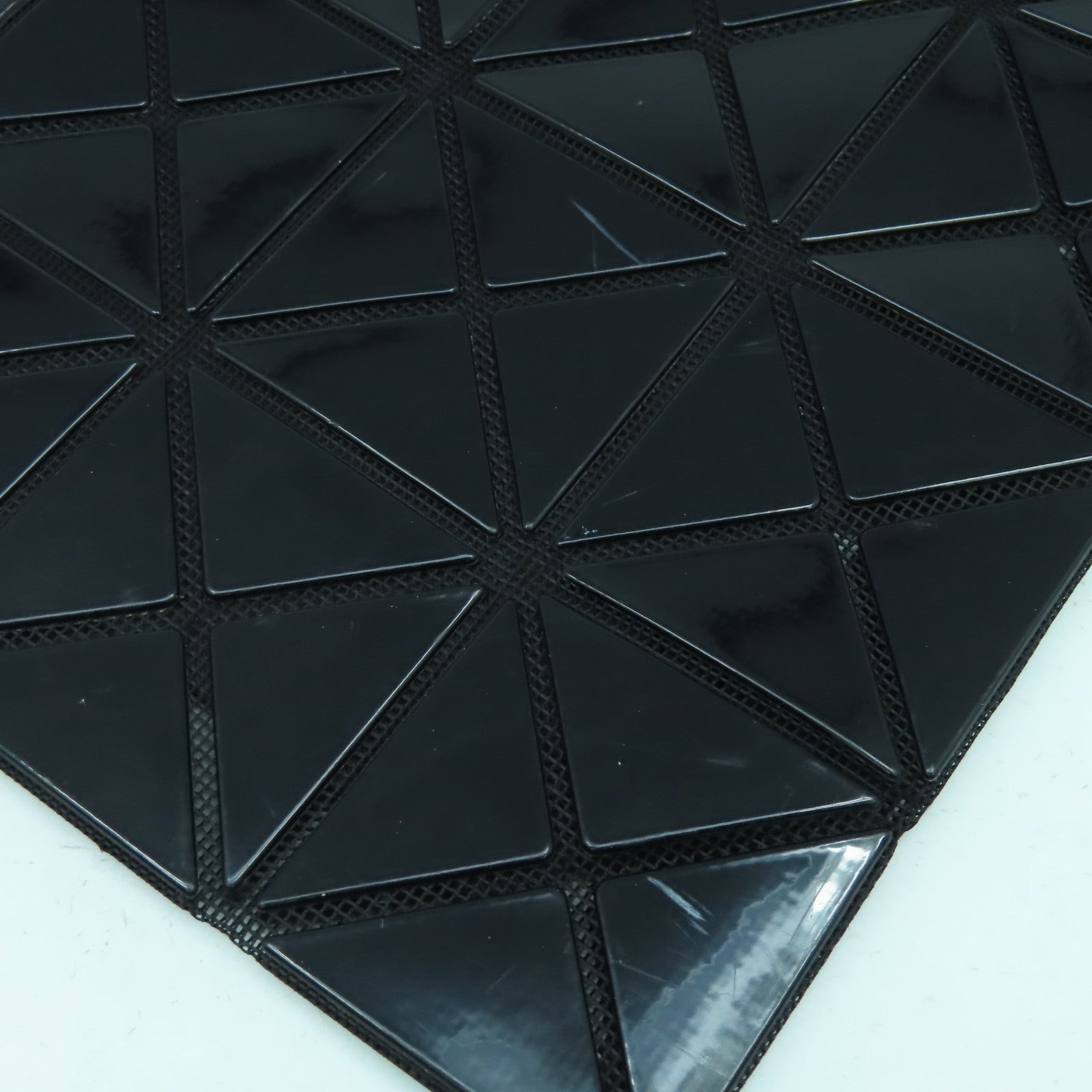 me ISSEY MIYAKE PVC Bao Bao銀扣手挽袋黑色