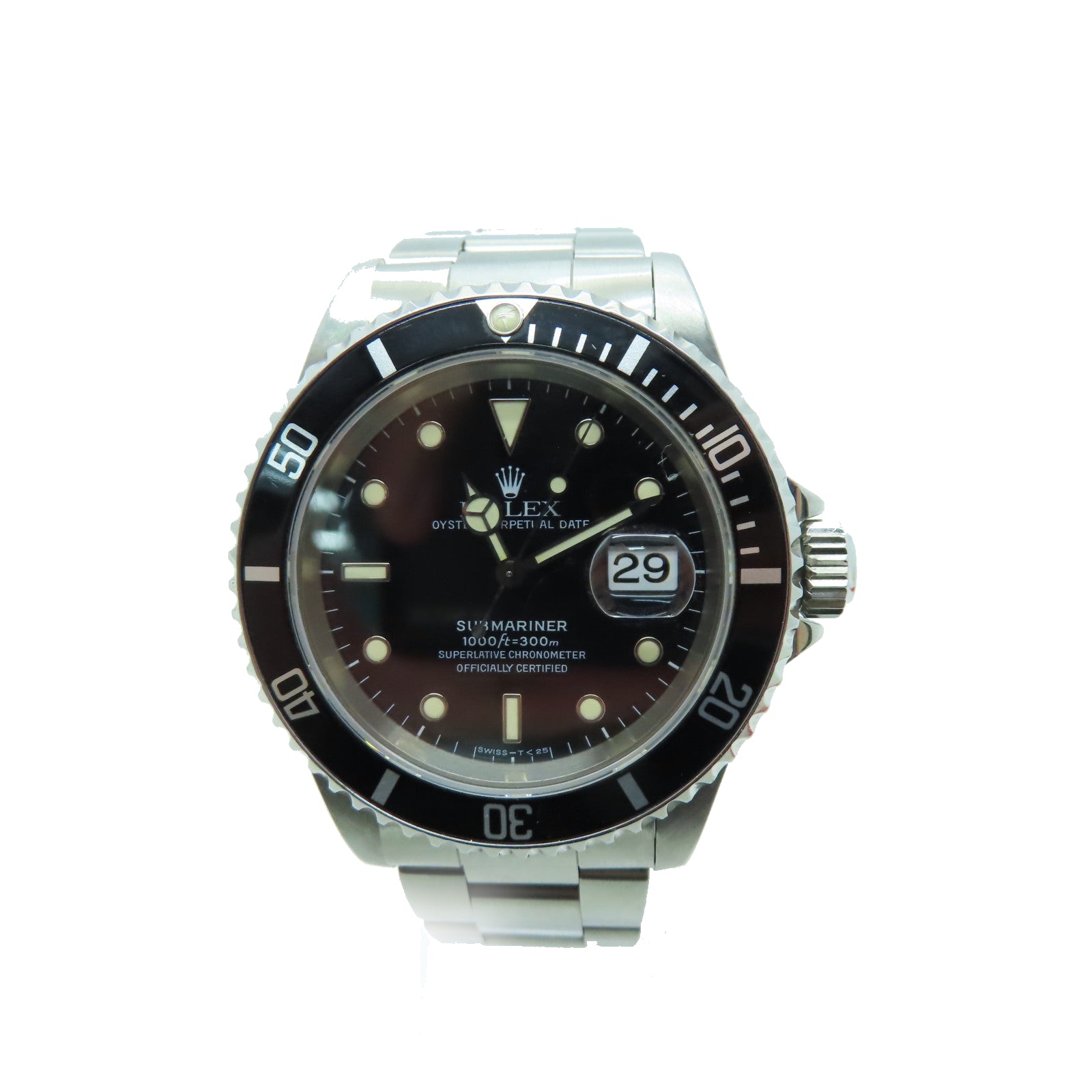 ROLEX Submarinar Date不鏽鋼手錶自動機芯黑色